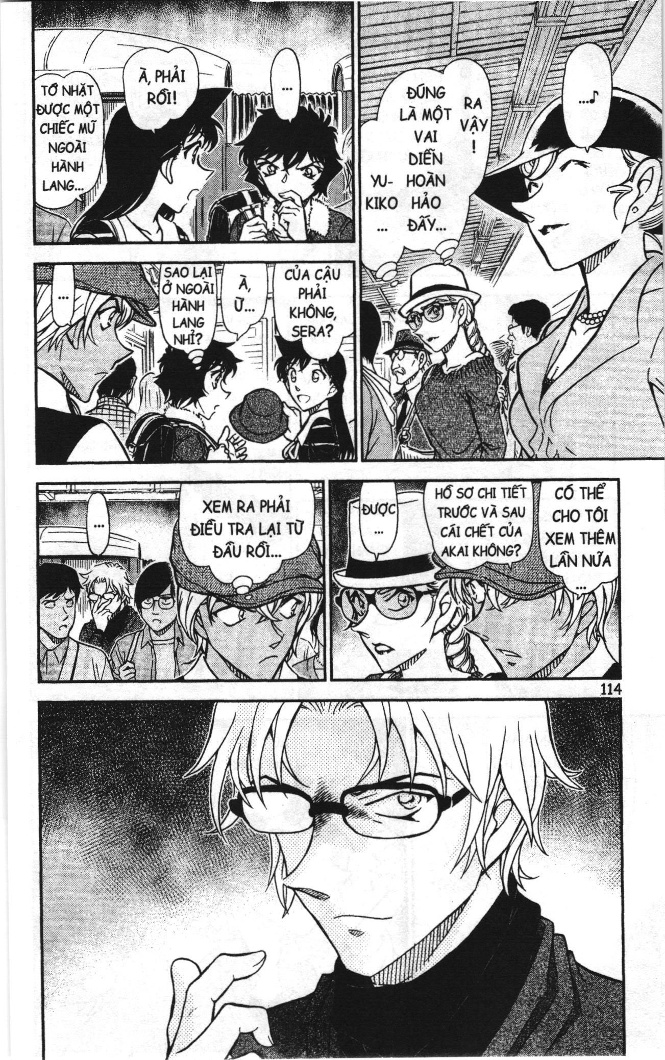 Thám tử lừng danh Conan Loạt truyện tranh: Chapter 838