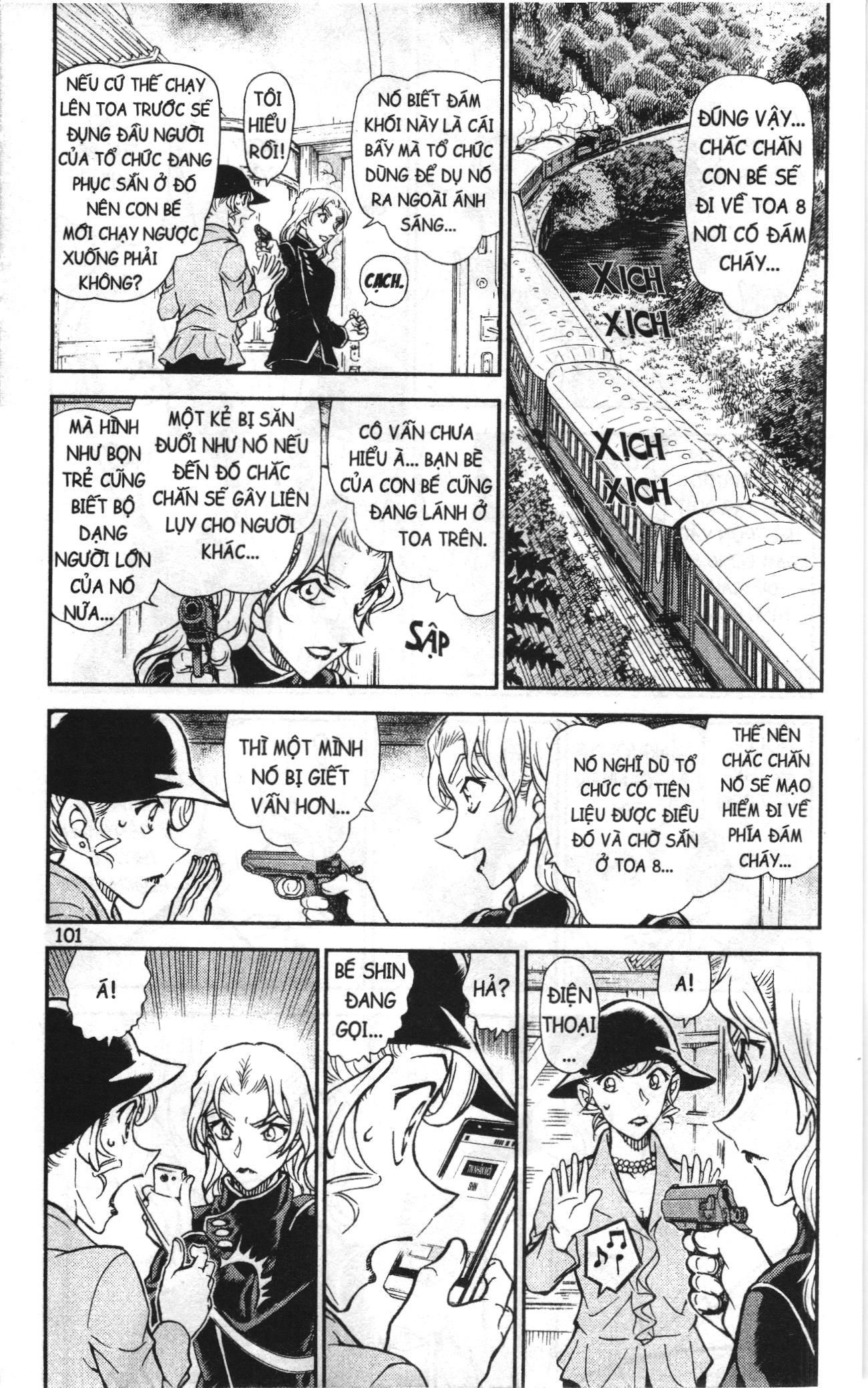 Thám tử lừng danh Conan Loạt truyện tranh: Chapter 838