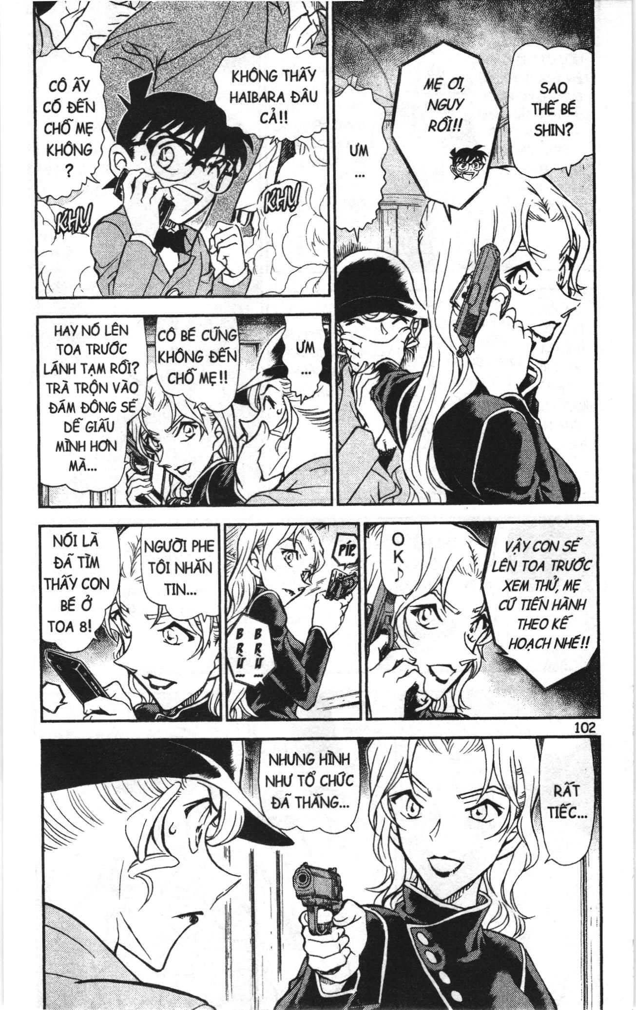 Thám tử lừng danh Conan Loạt truyện tranh: Chapter 838