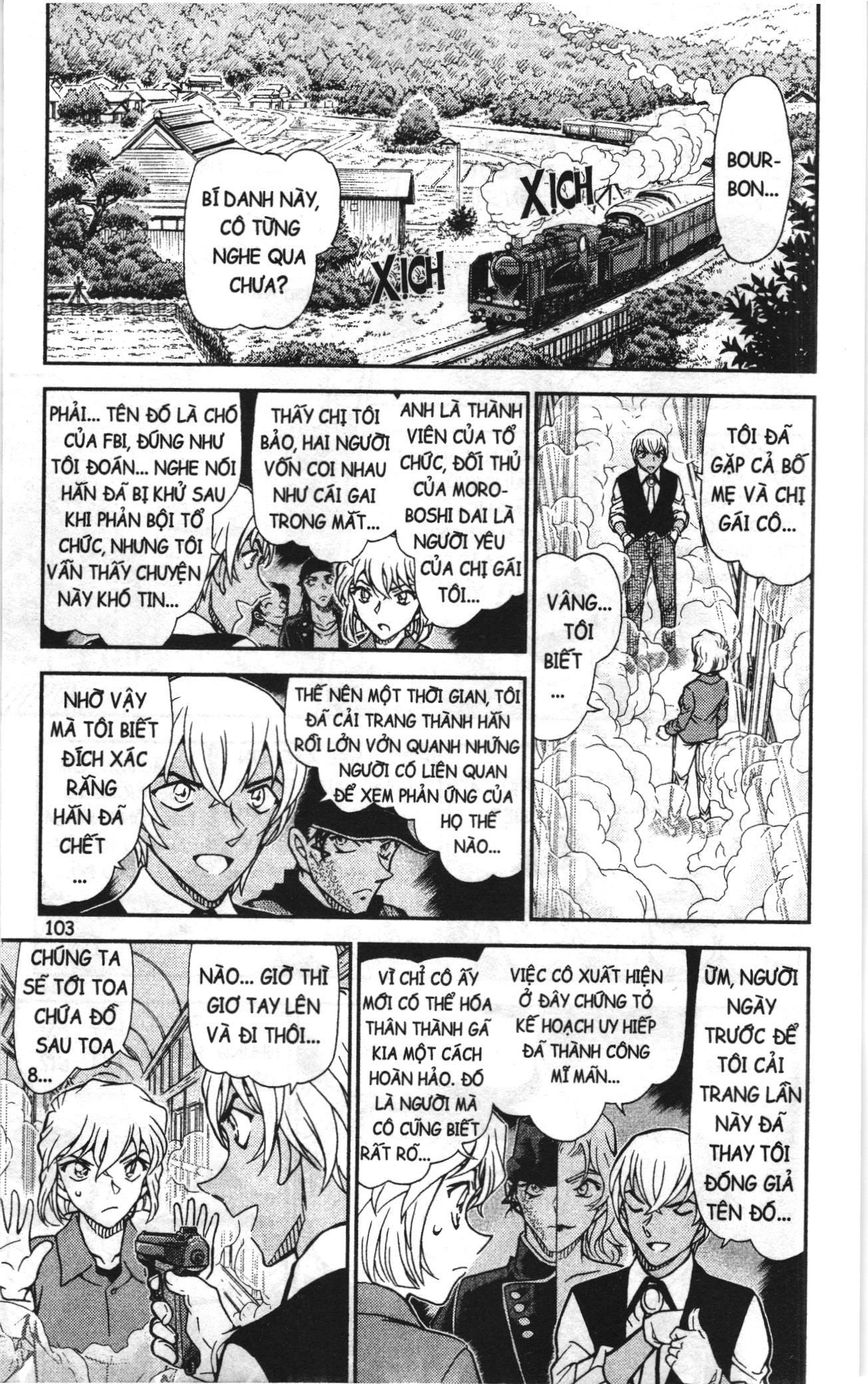 Thám tử lừng danh Conan Loạt truyện tranh: Chapter 838