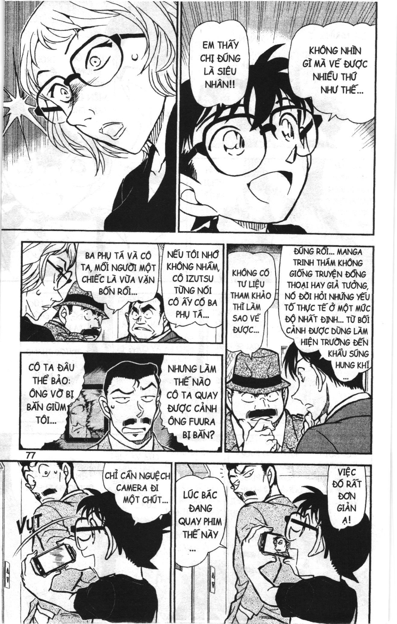 Thám tử lừng danh Conan Loạt truyện tranh: Chapter 847