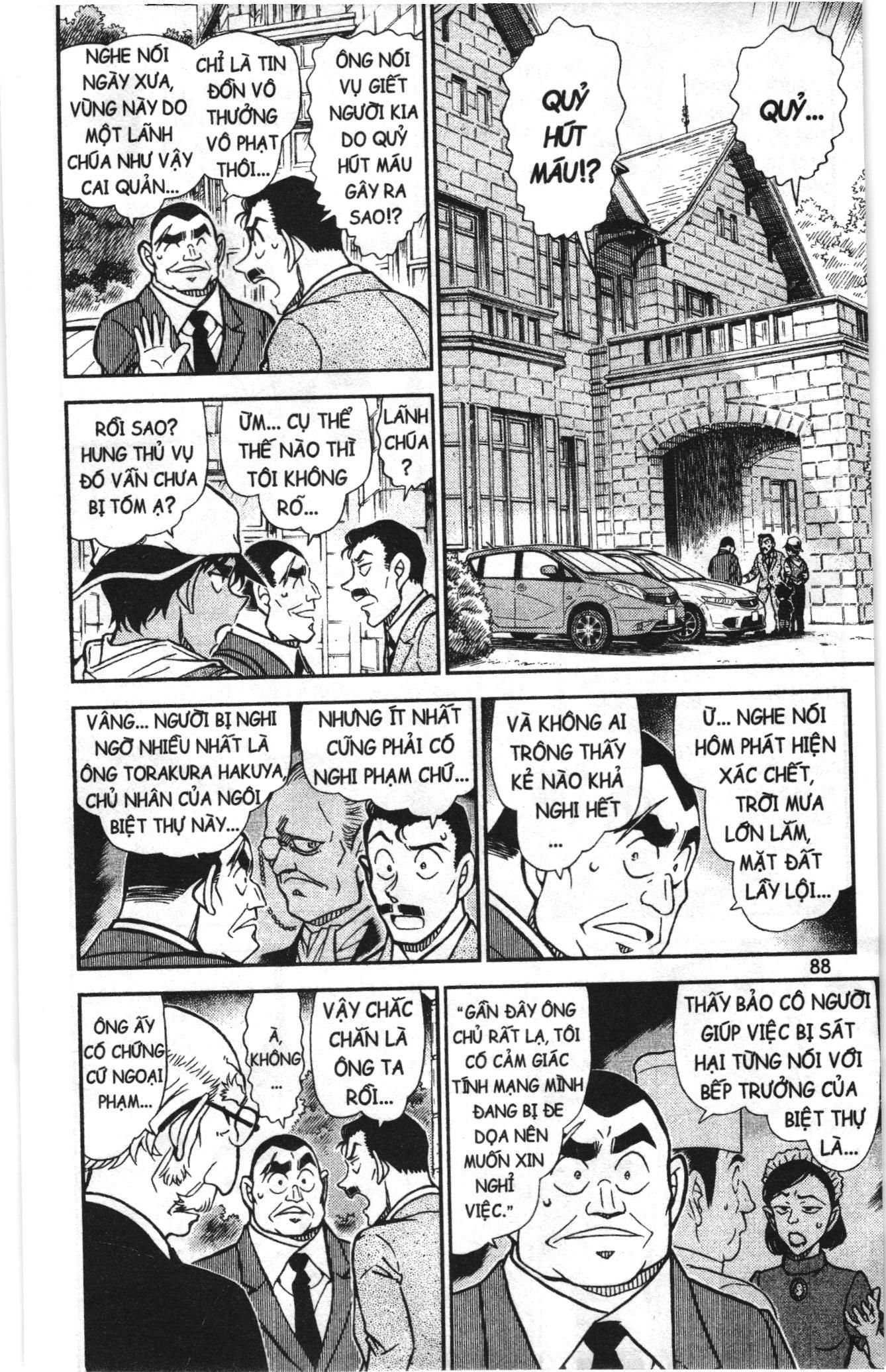 Thám tử lừng danh Conan Loạt truyện tranh: Chapter 848
