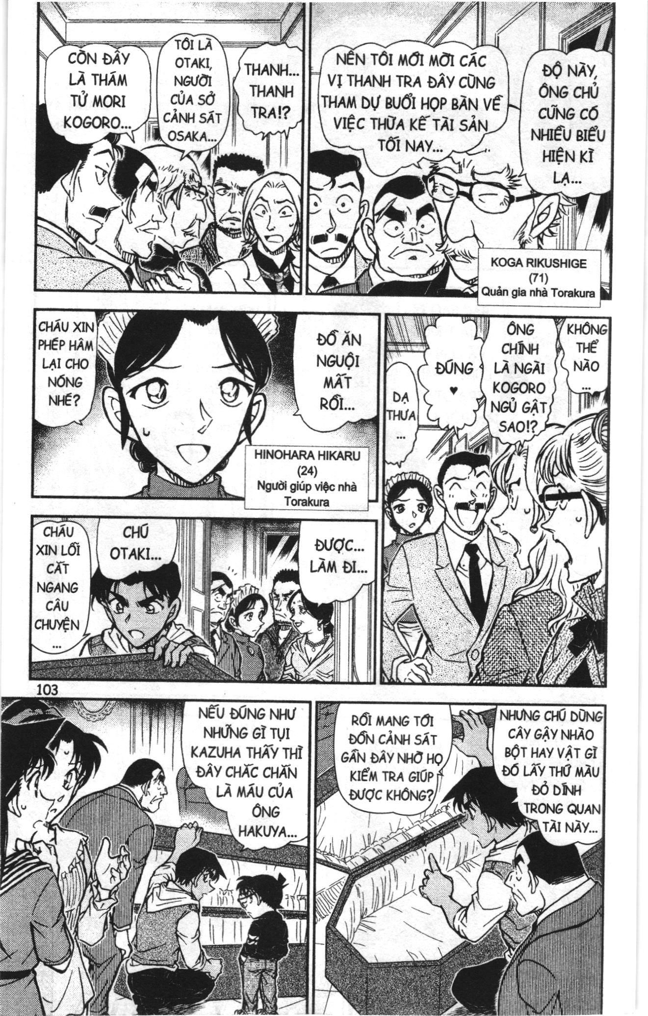 Thám tử lừng danh Conan Loạt truyện tranh: Chapter 849