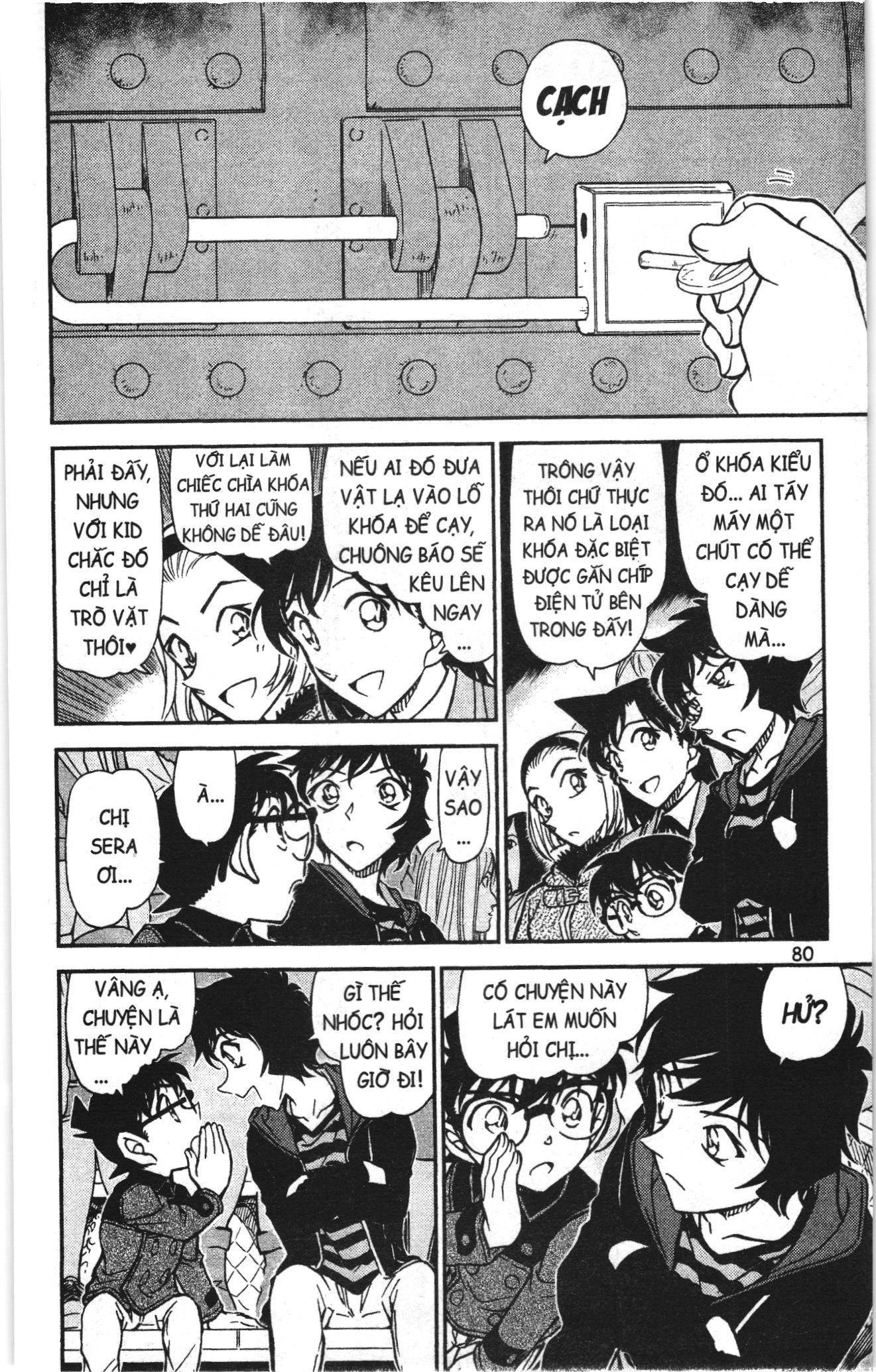 Thám tử lừng danh Conan Loạt truyện tranh: Chapter 858