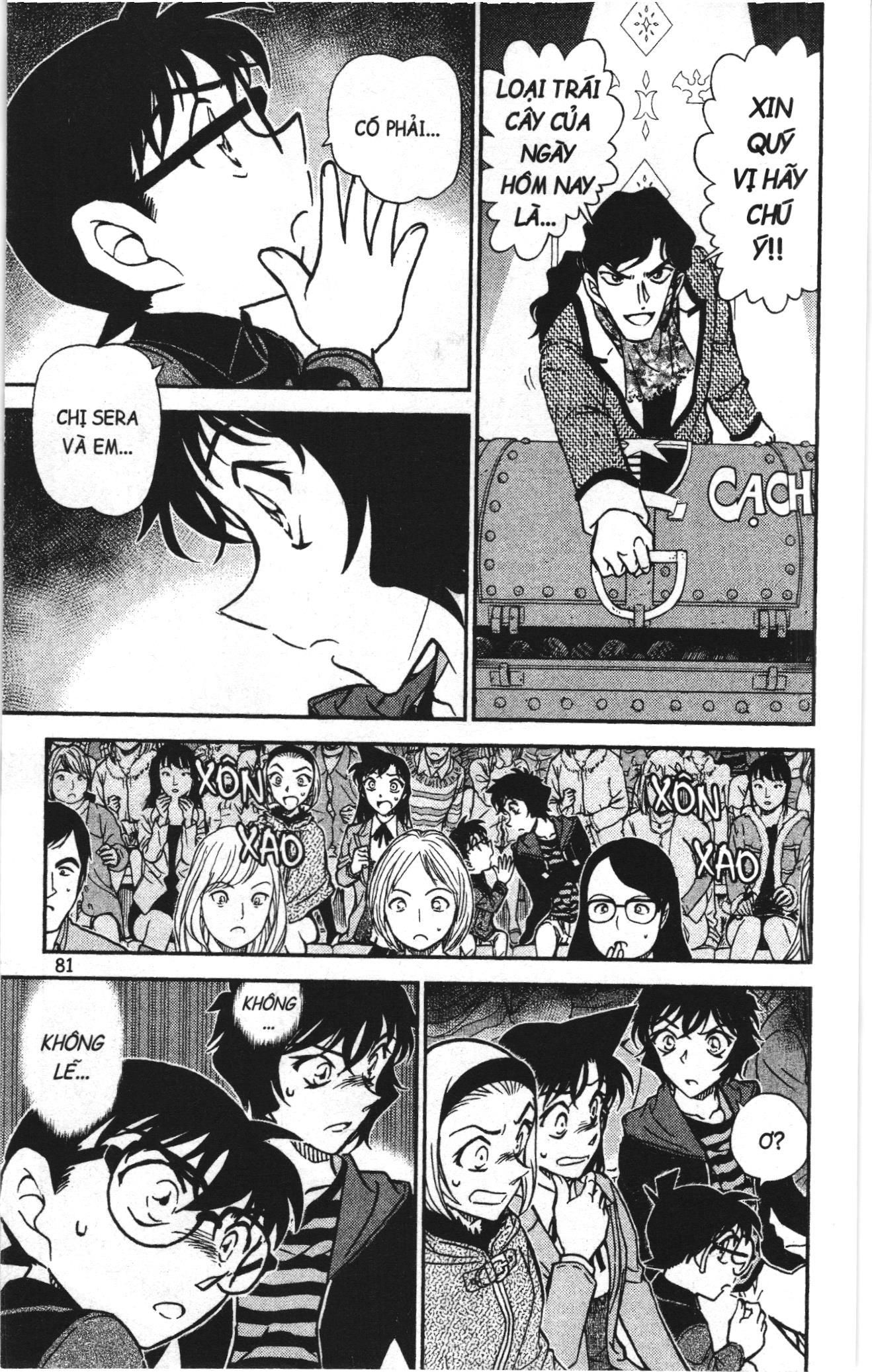 Thám tử lừng danh Conan Loạt truyện tranh: Chapter 858