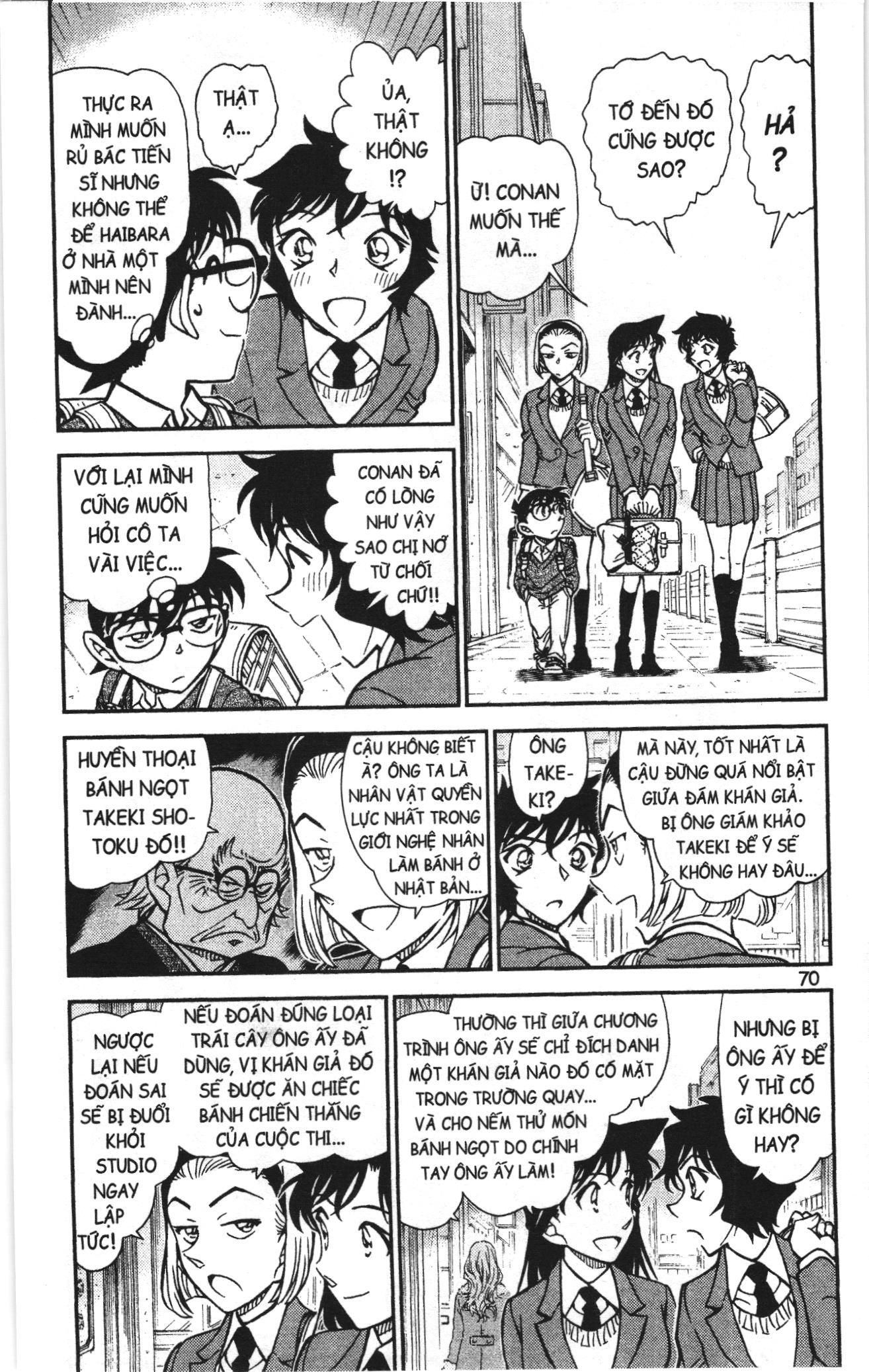 Thám tử lừng danh Conan Loạt truyện tranh: Chapter 858