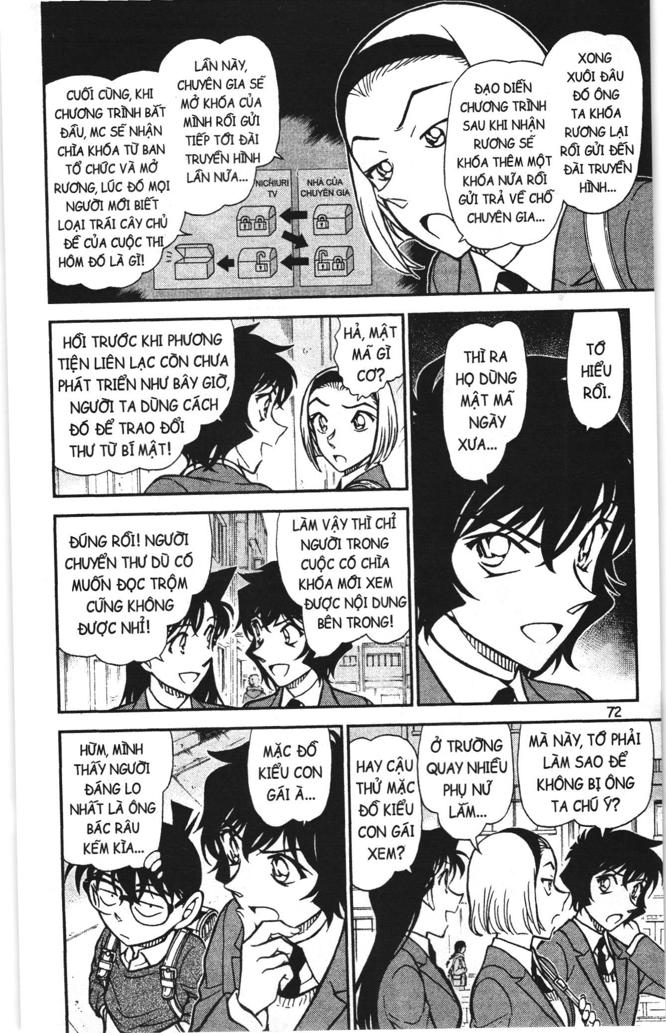 Thám tử lừng danh Conan Loạt truyện tranh: Chapter 858