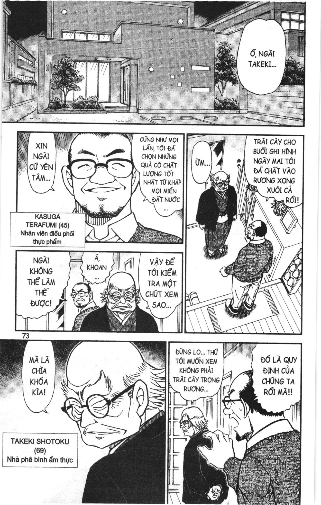 Thám tử lừng danh Conan Loạt truyện tranh: Chapter 858