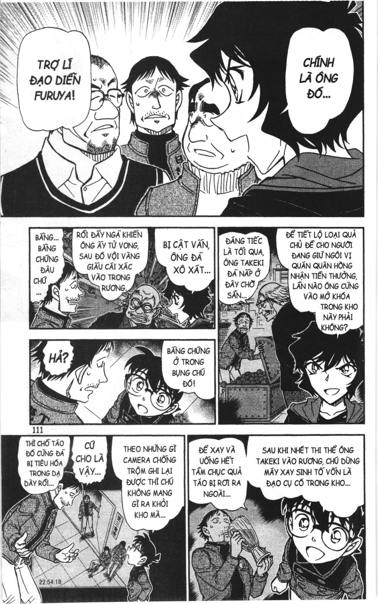 Thám tử lừng danh Conan Loạt truyện tranh: Chapter 860