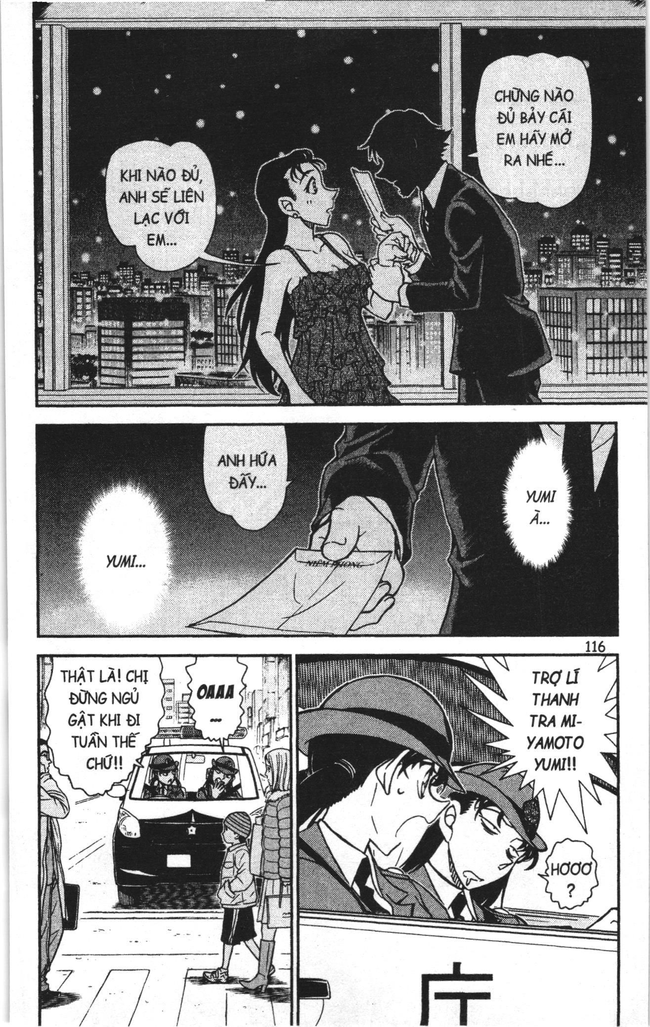 Thám tử lừng danh Conan Loạt truyện tranh: Chapter 861