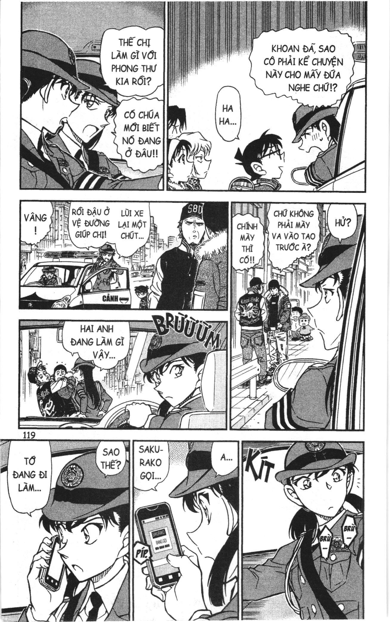 Thám tử lừng danh Conan Loạt truyện tranh: Chapter 861