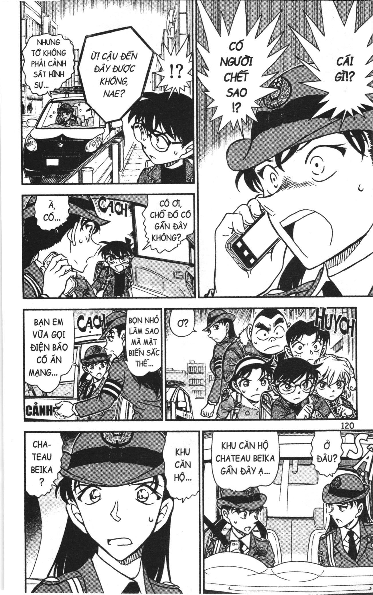 Thám tử lừng danh Conan Loạt truyện tranh: Chapter 861