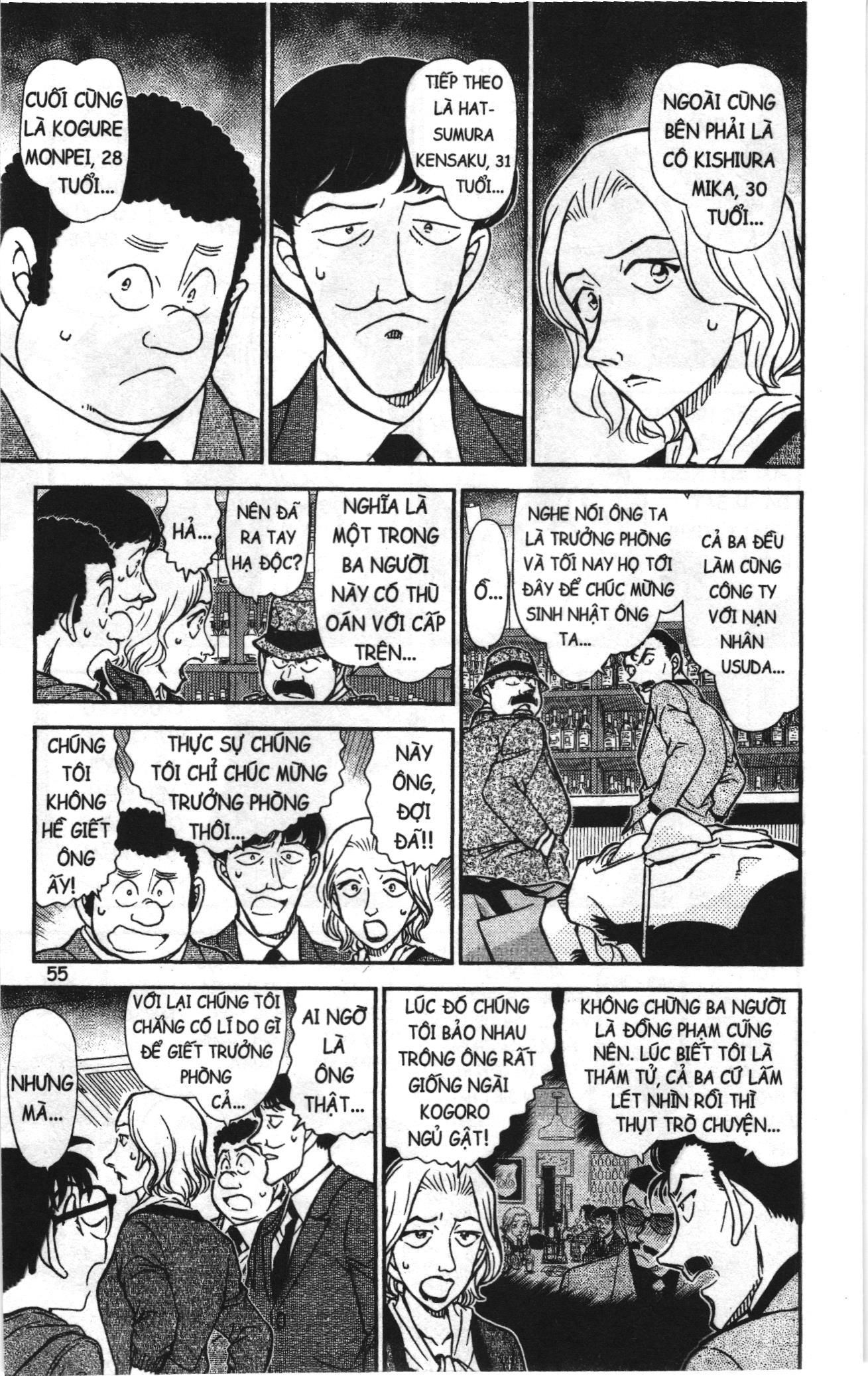 Thám tử lừng danh Conan Loạt truyện tranh: Chapter 869