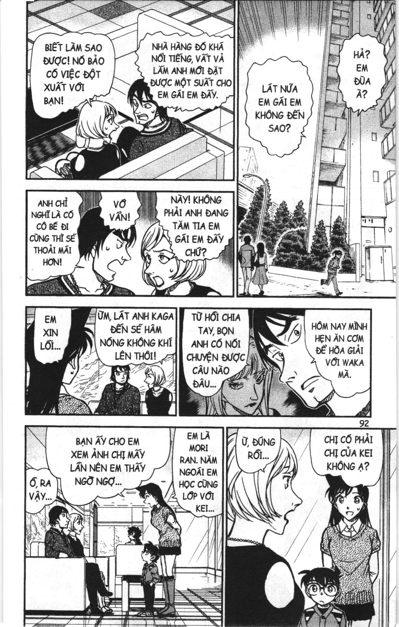 Thám tử lừng danh Conan Loạt truyện tranh: Chapter 891