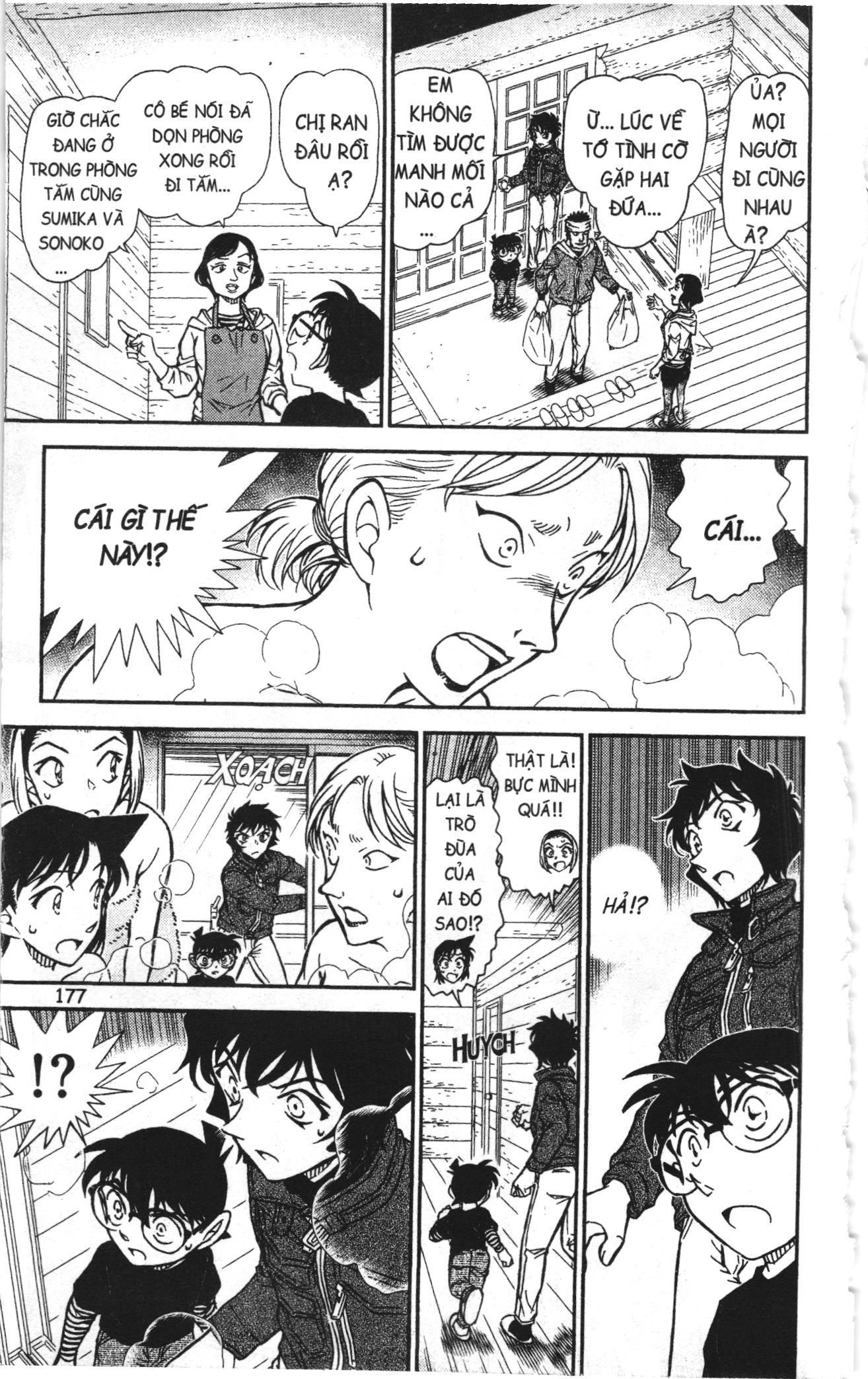 Thám tử lừng danh Conan Loạt truyện tranh: Chapter 912