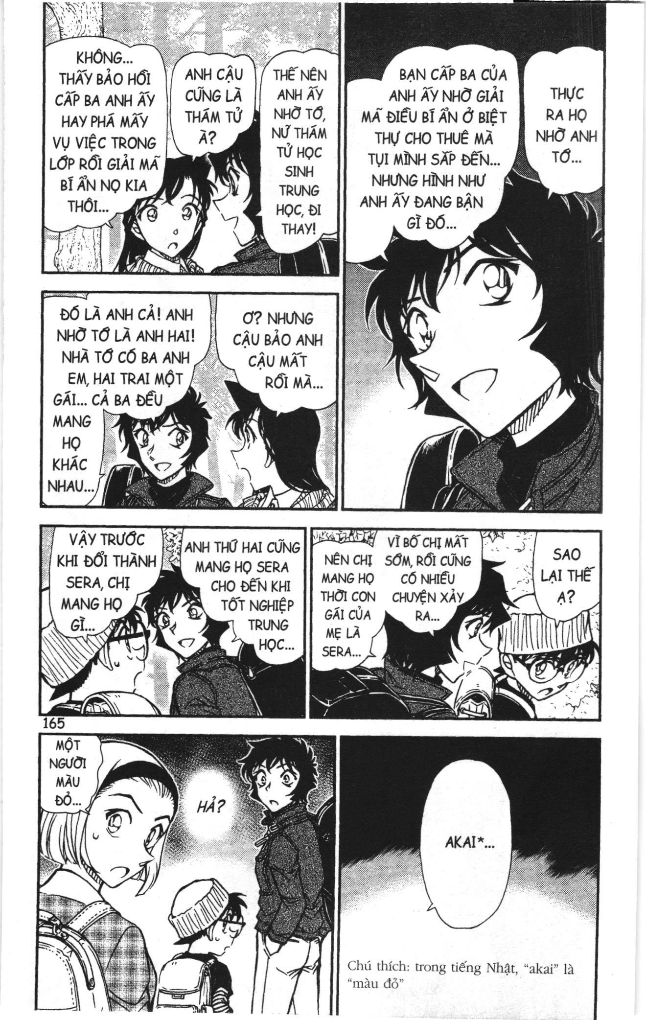 Thám tử lừng danh Conan Loạt truyện tranh: Chapter 912