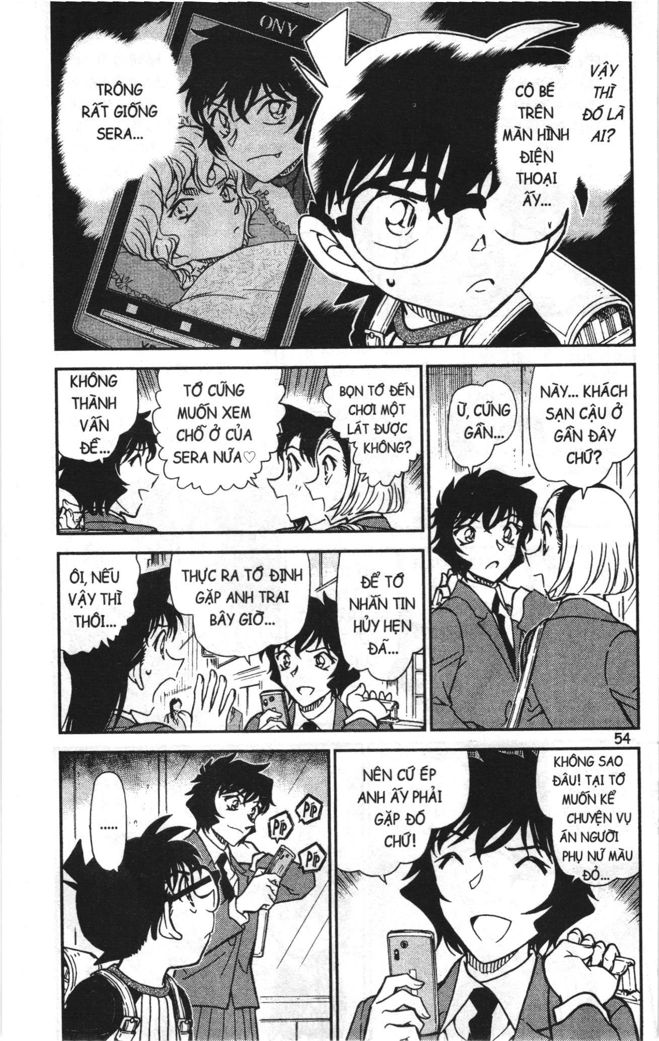 Thám tử lừng danh Conan Loạt truyện tranh: Chapter 916