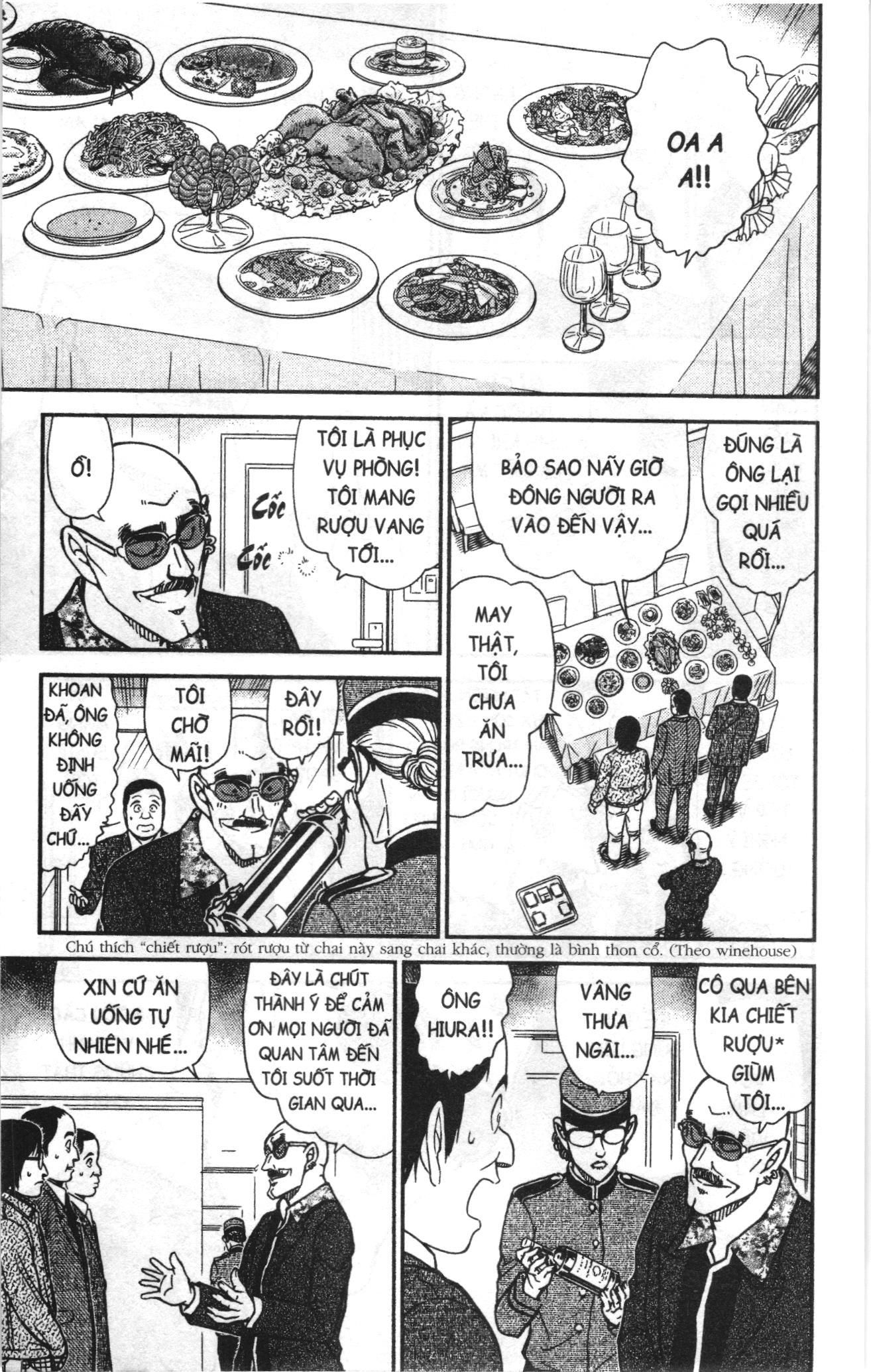 Thám tử lừng danh Conan Loạt truyện tranh: Chapter 916