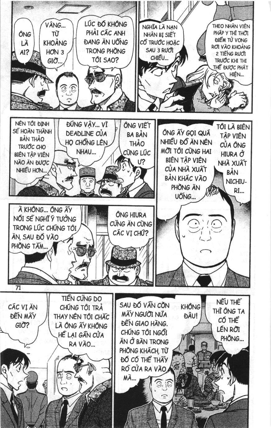 Thám tử lừng danh Conan Loạt truyện tranh: Chapter 917