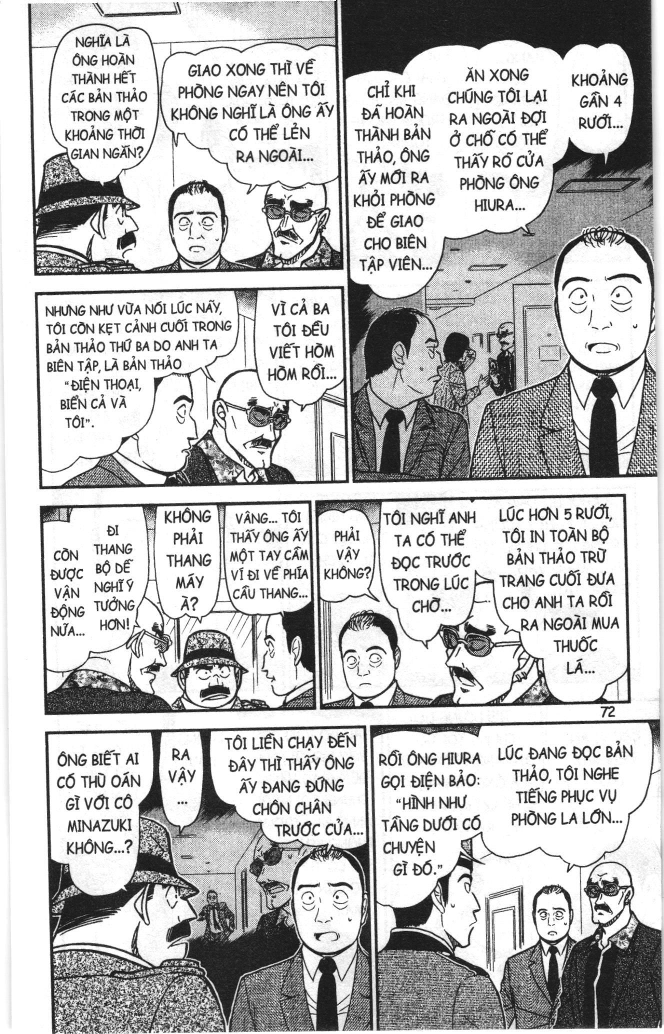 Thám tử lừng danh Conan Loạt truyện tranh: Chapter 917