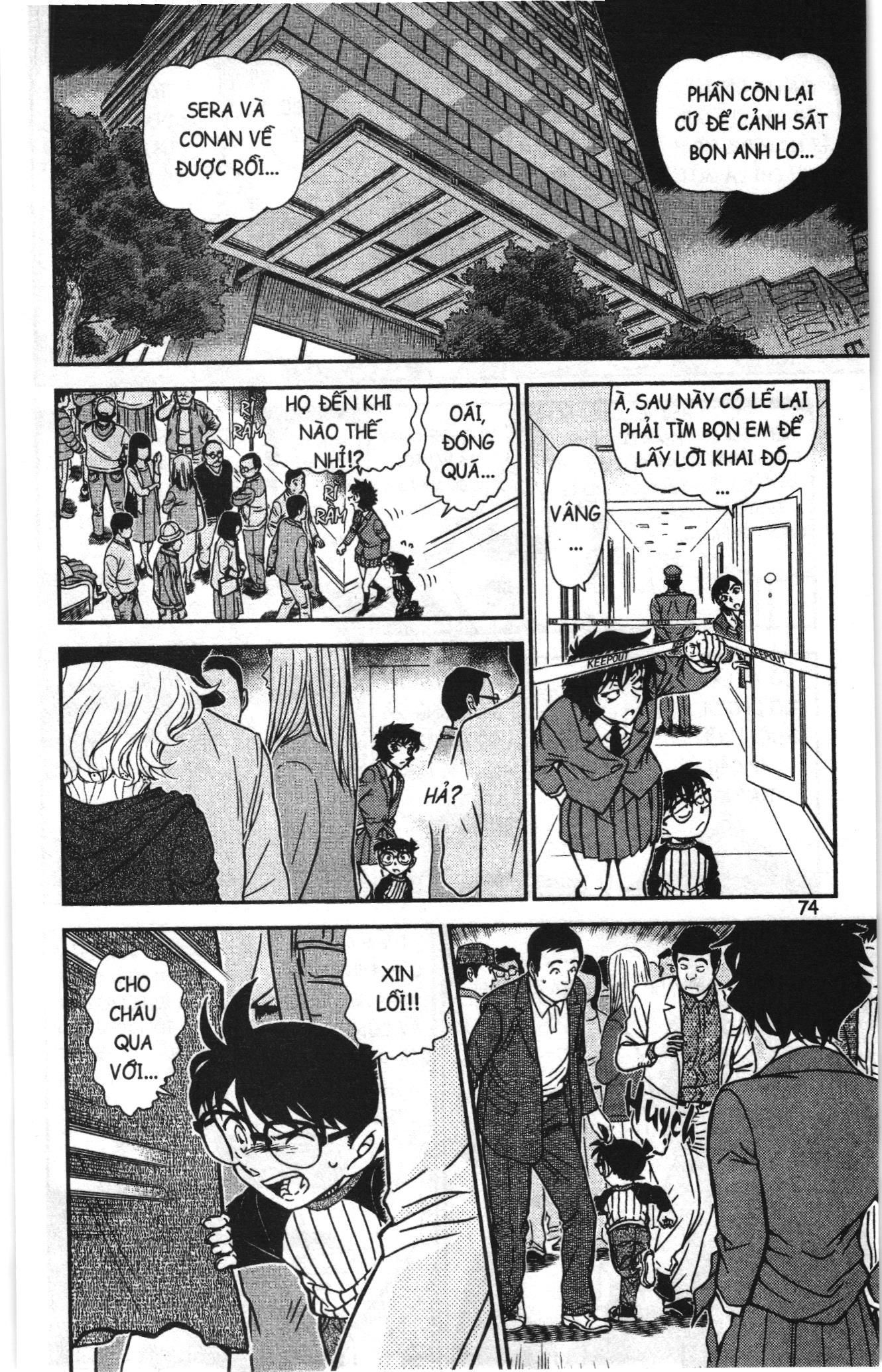 Thám tử lừng danh Conan Loạt truyện tranh: Chapter 917