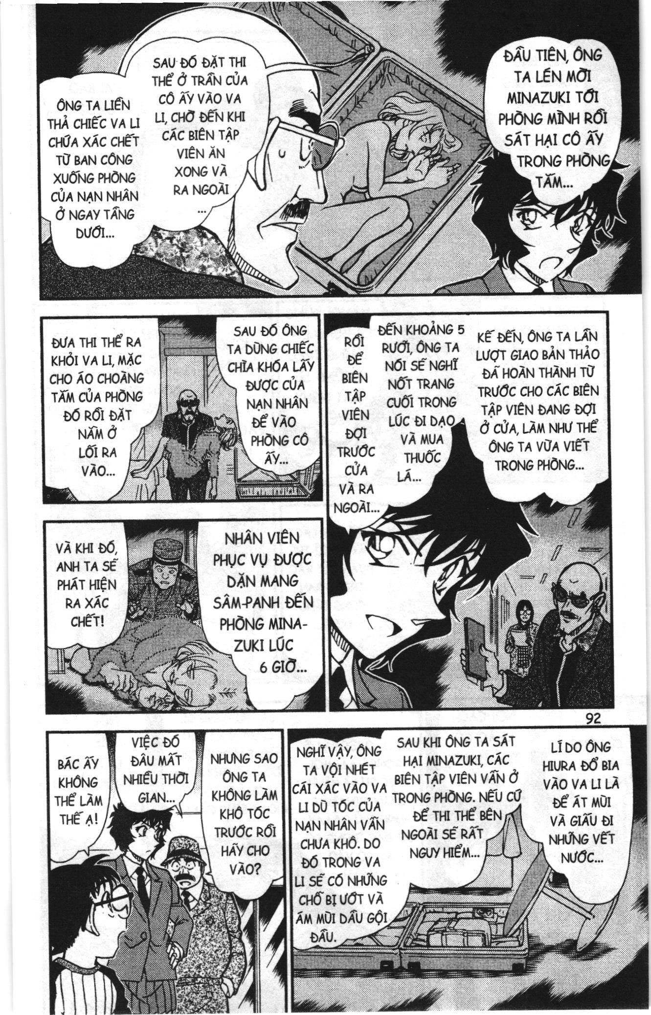 Thám tử lừng danh Conan Loạt truyện tranh: Chapter 918