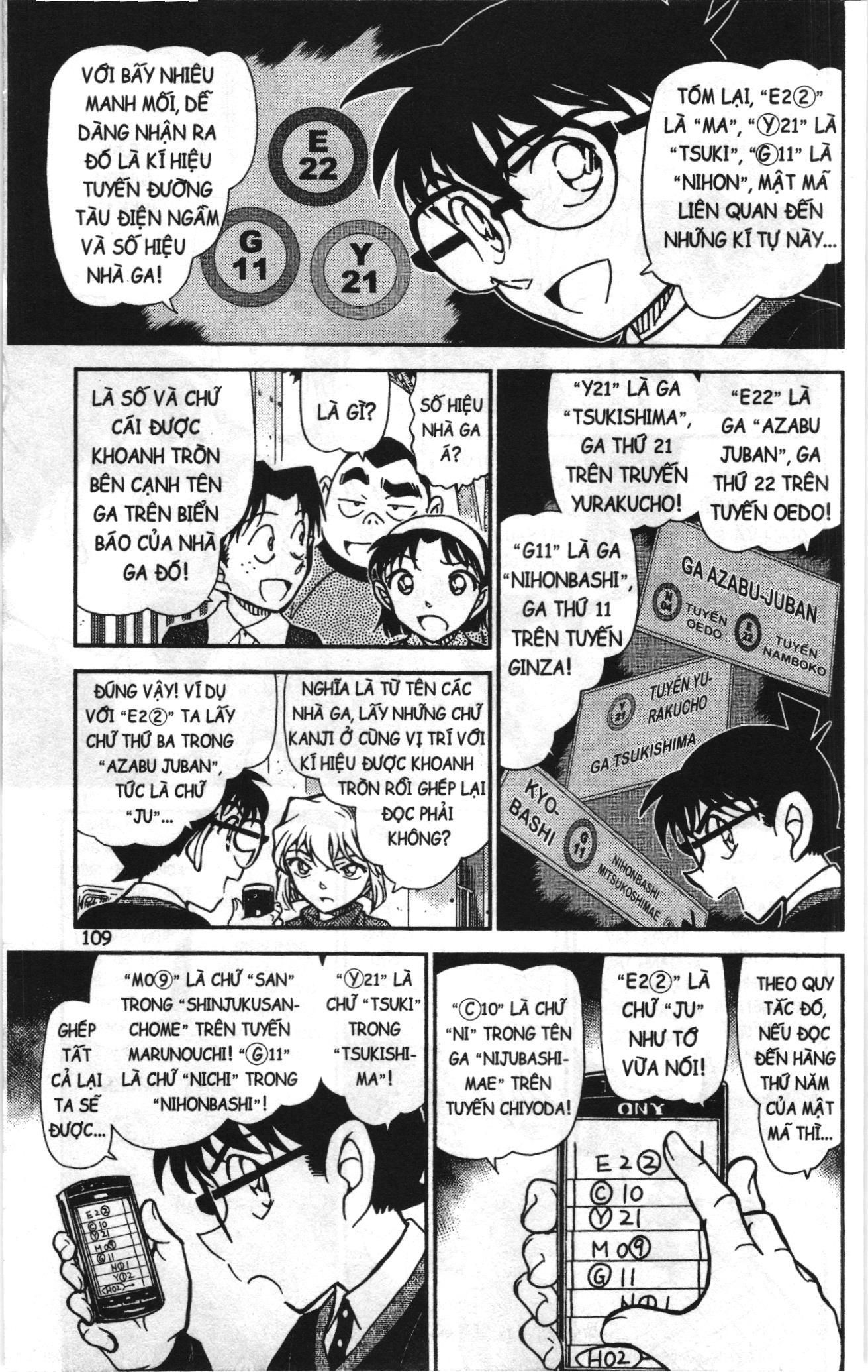 Thám tử lừng danh Conan Loạt truyện tranh: Chapter 919