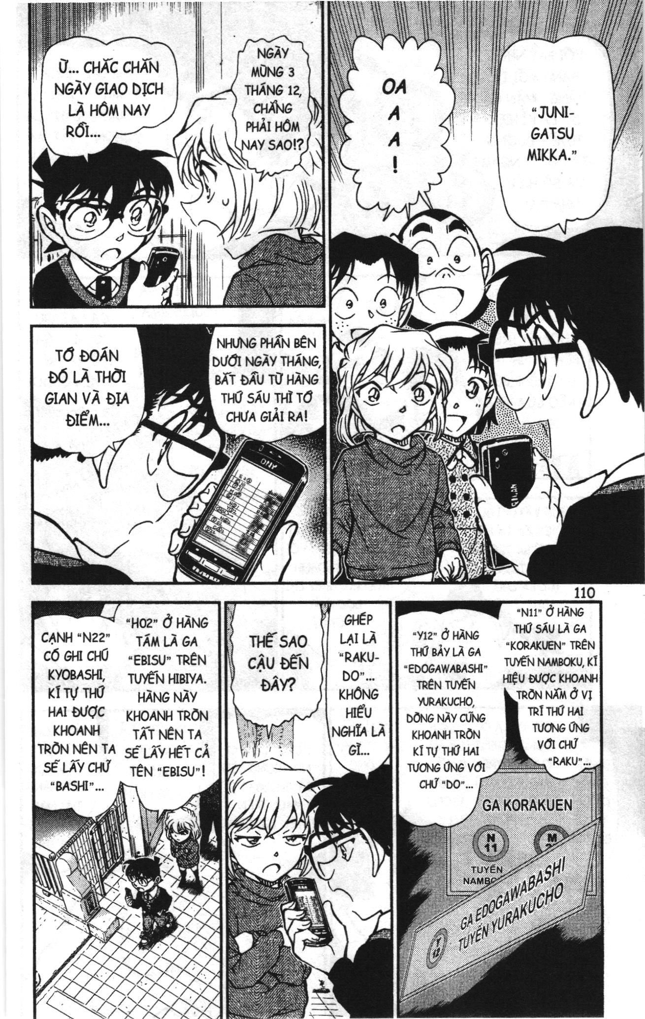 Thám tử lừng danh Conan Loạt truyện tranh: Chapter 919