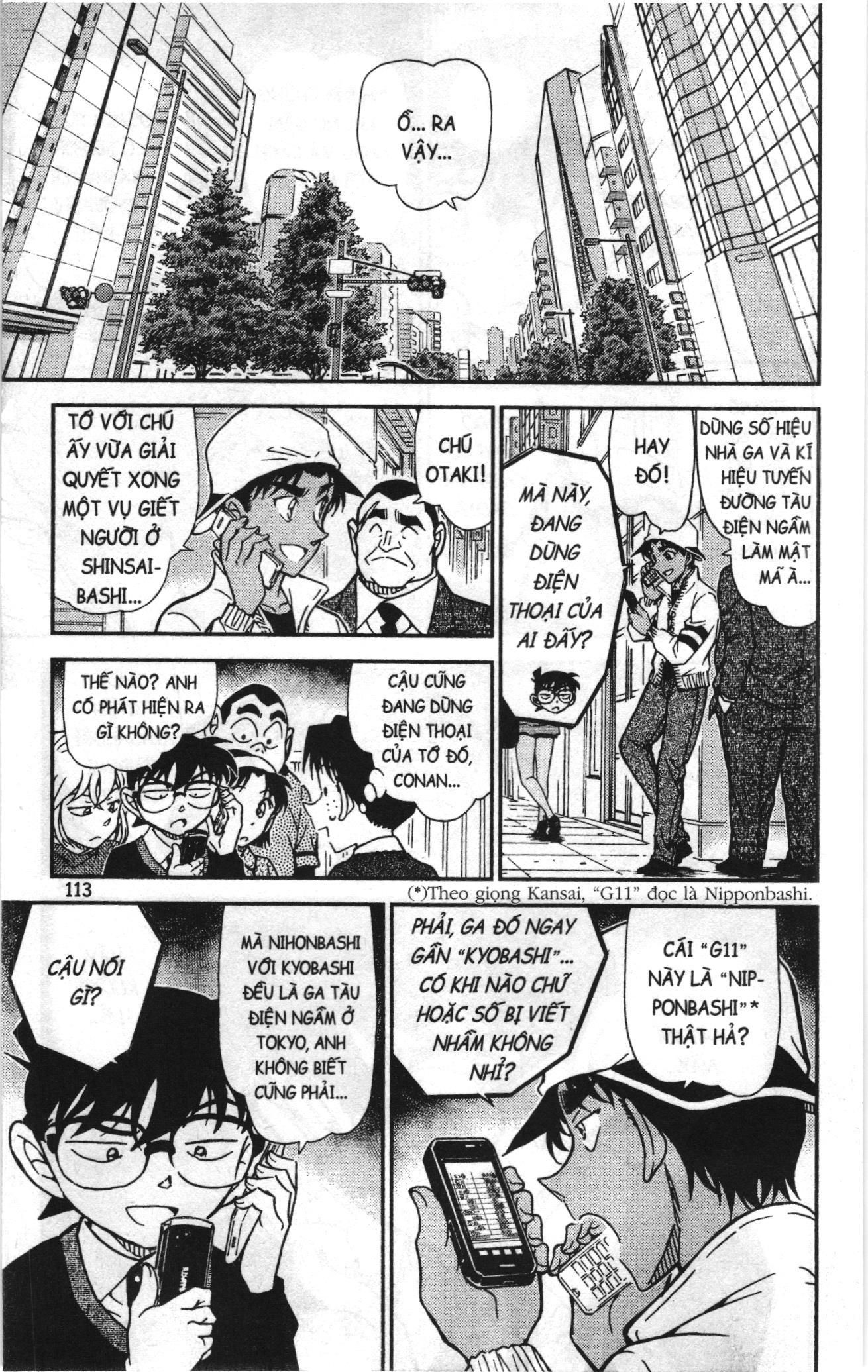 Thám tử lừng danh Conan Loạt truyện tranh: Chapter 919