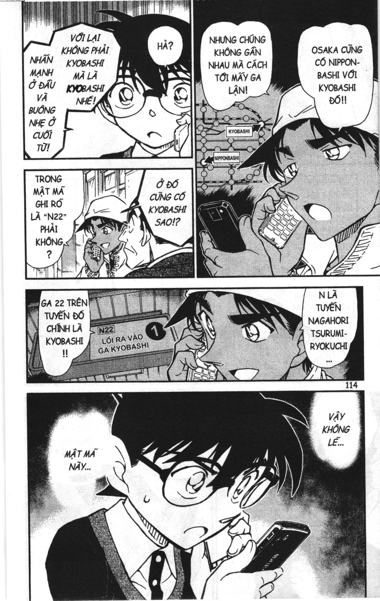 Thám tử lừng danh Conan Loạt truyện tranh: Chapter 919