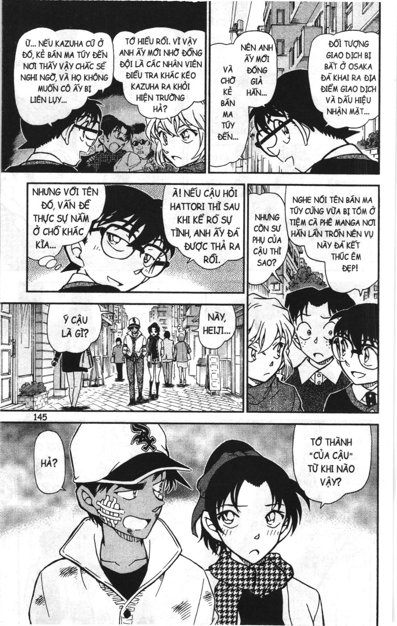 Thám tử lừng danh Conan Loạt truyện tranh: Chapter 921