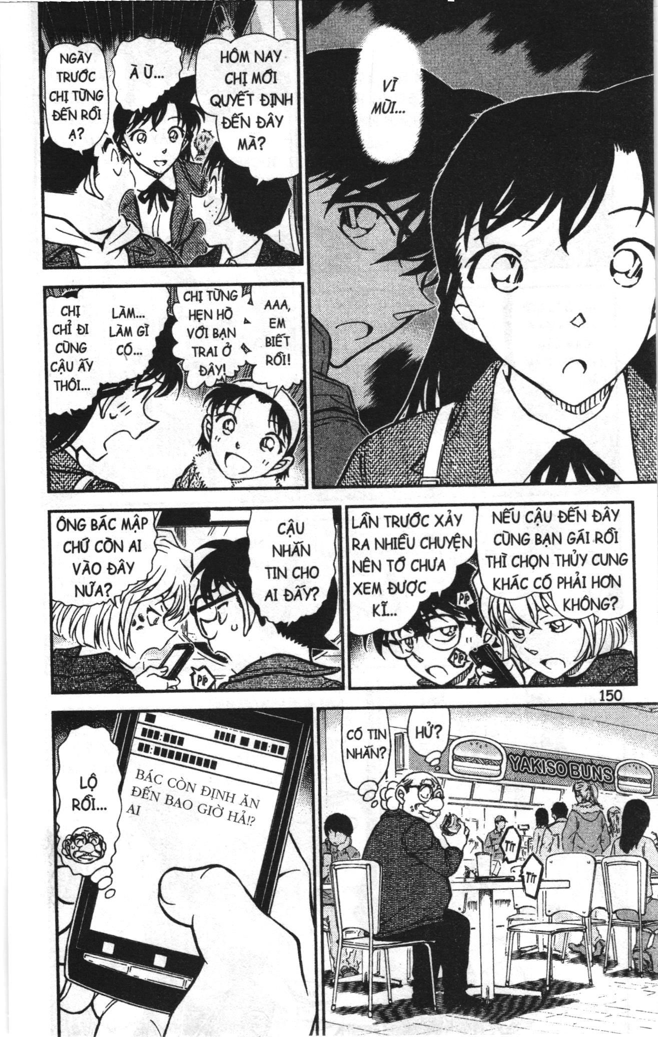 Thám tử lừng danh Conan Loạt truyện tranh: Chapter 922