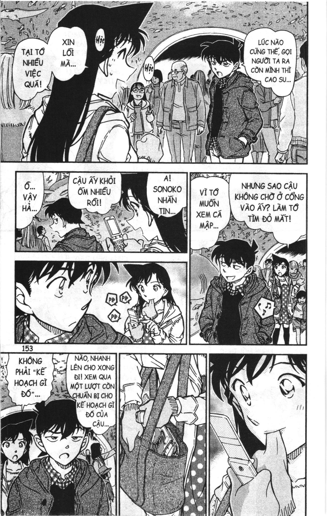 Thám tử lừng danh Conan Loạt truyện tranh: Chapter 922
