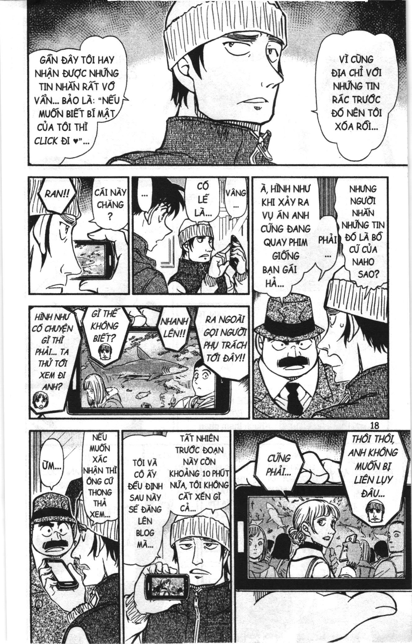 Thám tử lừng danh Conan Loạt truyện tranh: Chapter 923