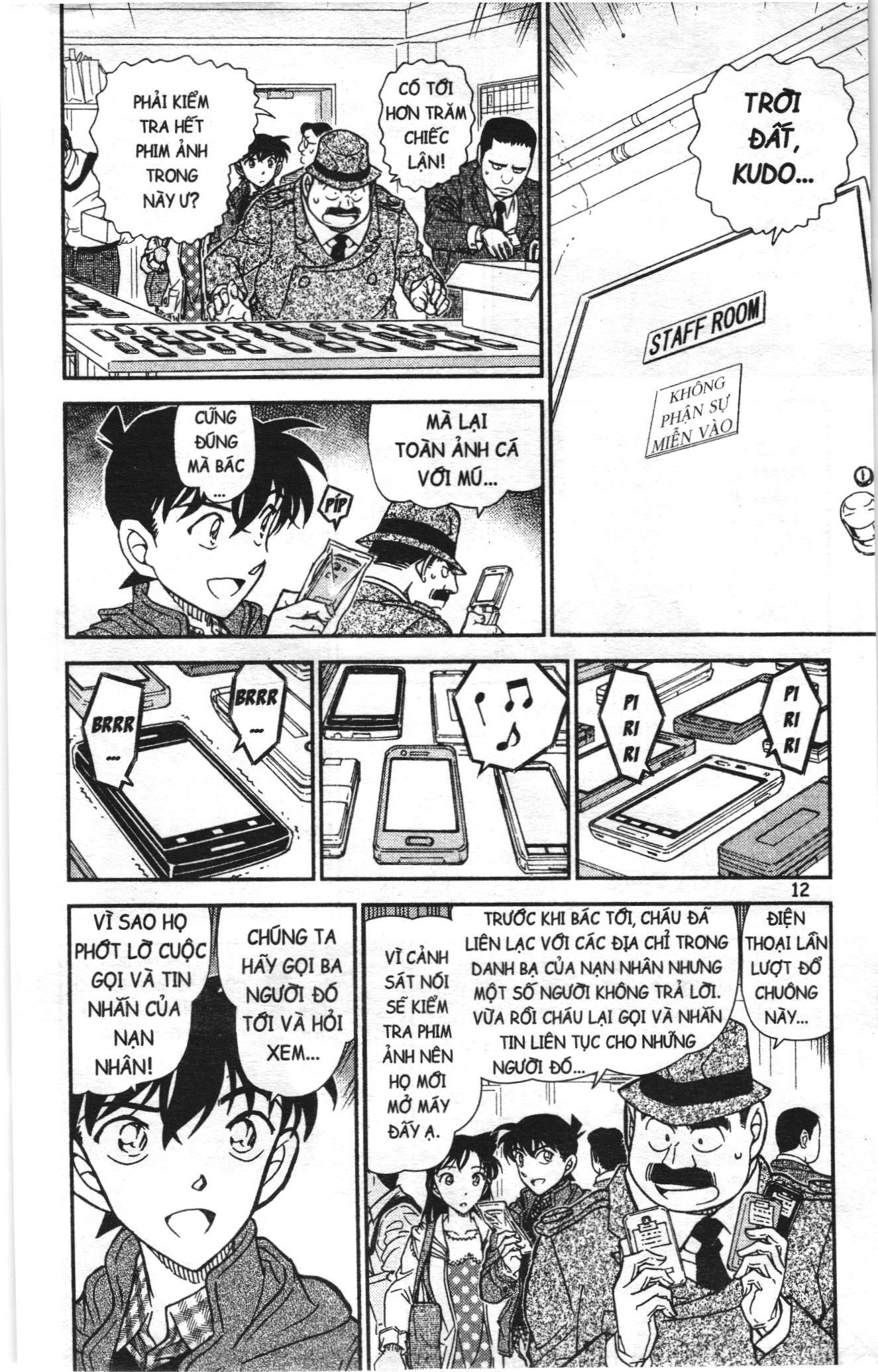 Thám tử lừng danh Conan Loạt truyện tranh: Chapter 923