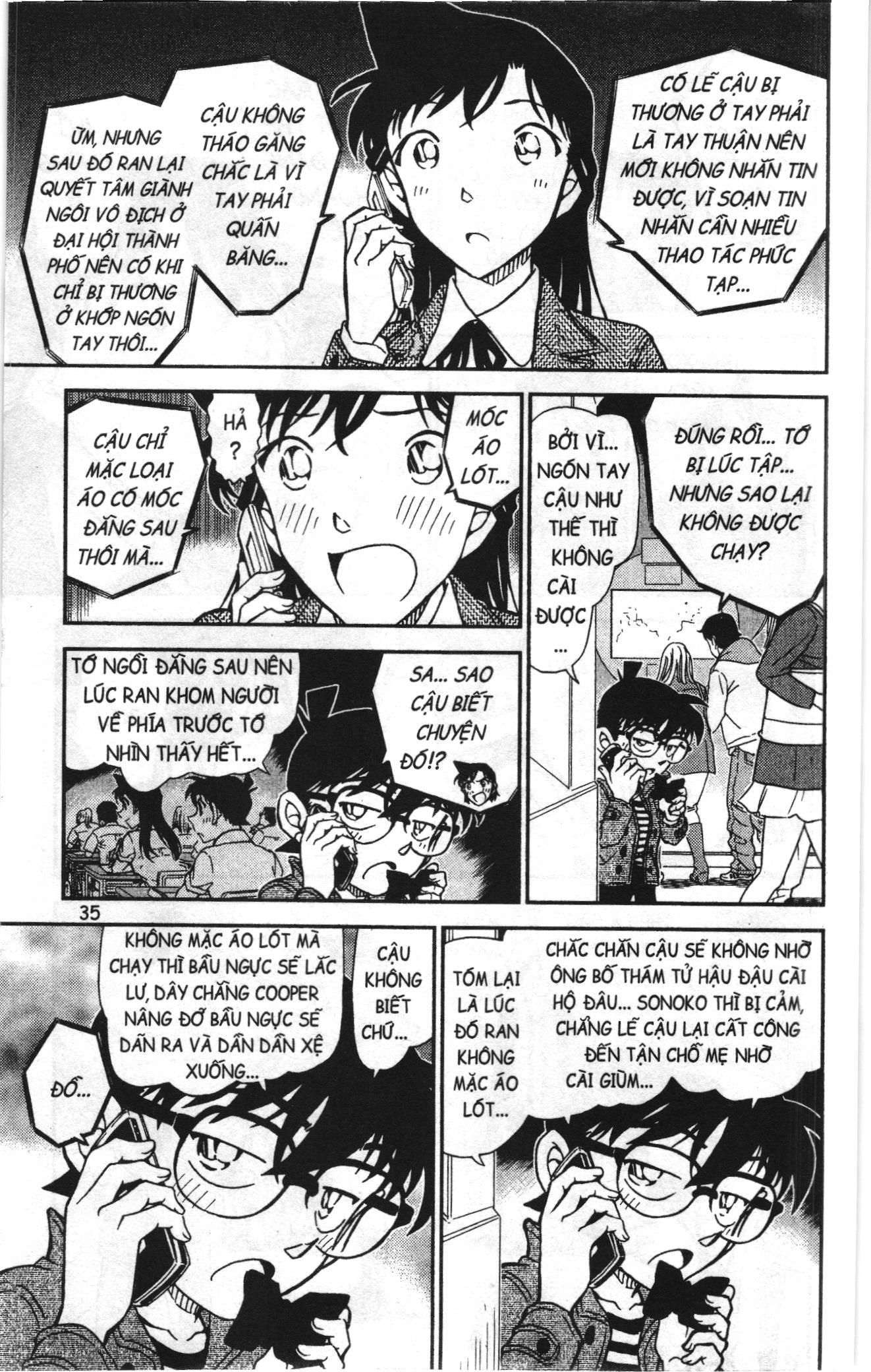 Thám tử lừng danh Conan Loạt truyện tranh: Chapter 924