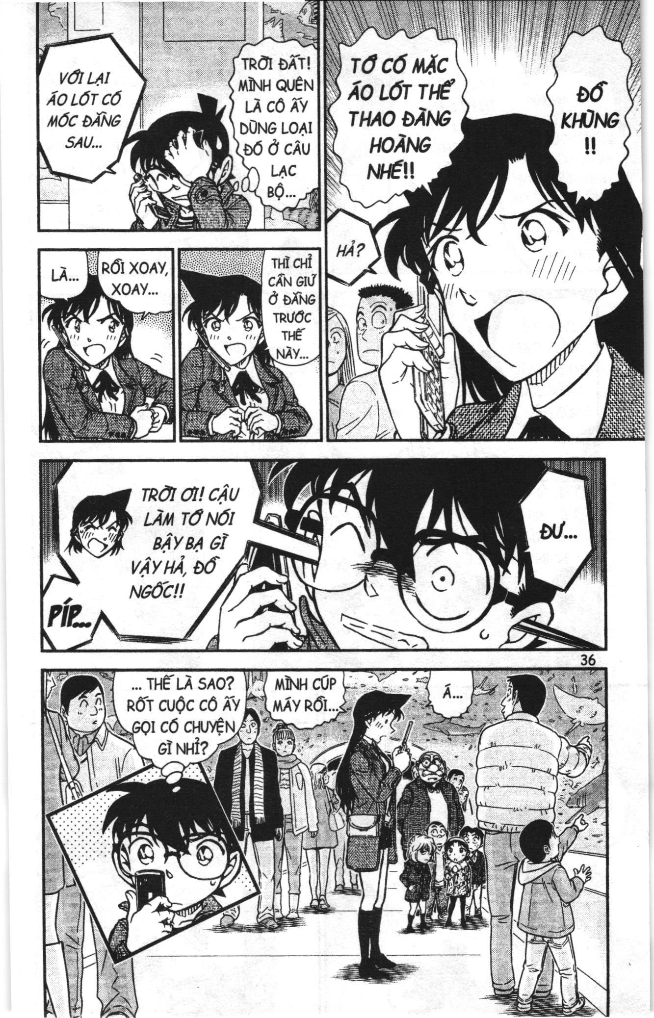 Thám tử lừng danh Conan Loạt truyện tranh: Chapter 924