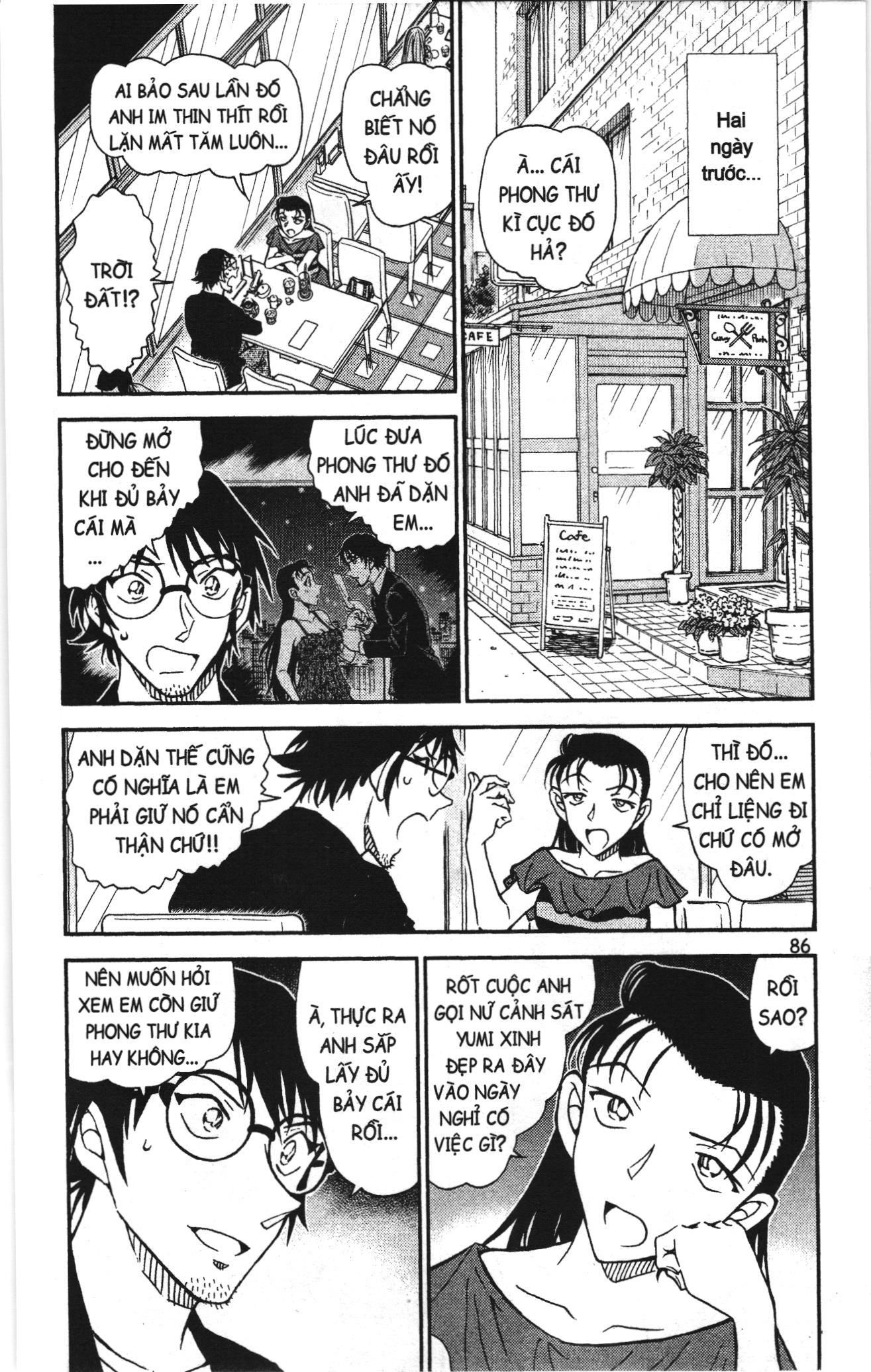 Thám tử lừng danh Conan Loạt truyện tranh: Chapter 938