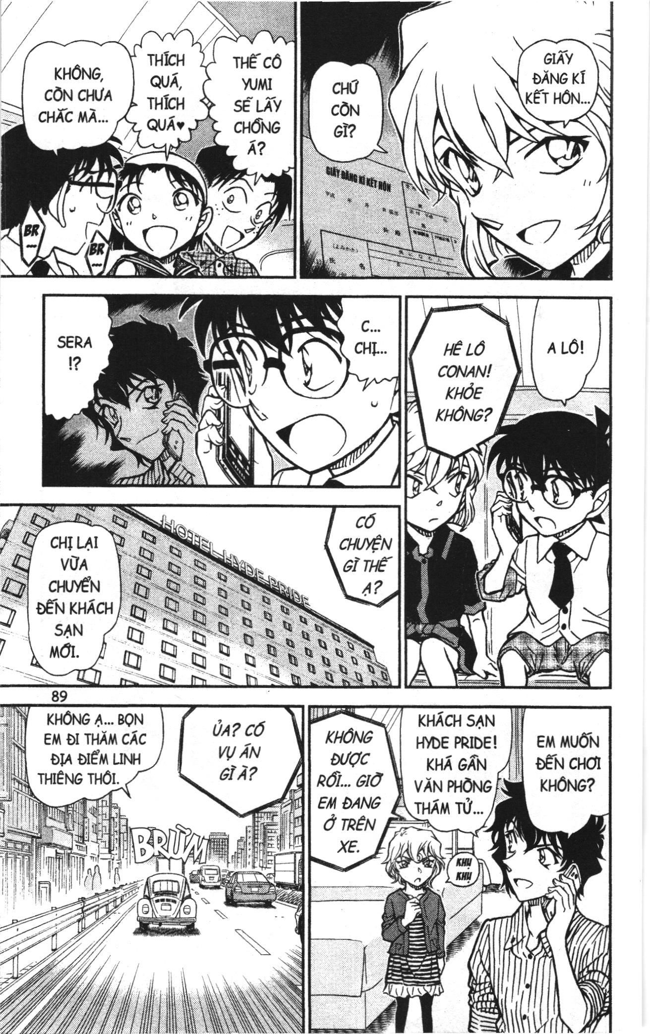 Thám tử lừng danh Conan Loạt truyện tranh: Chapter 938