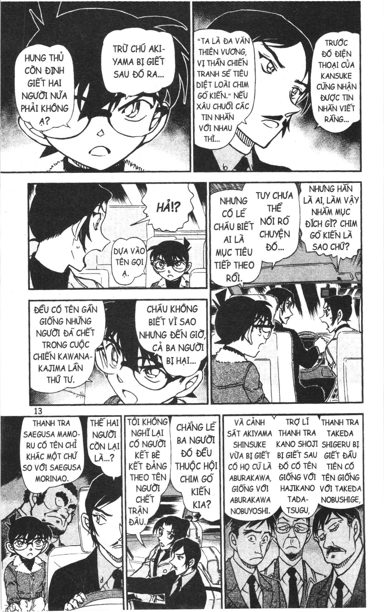 Thám tử lừng danh Conan Loạt truyện tranh: Chapter 955