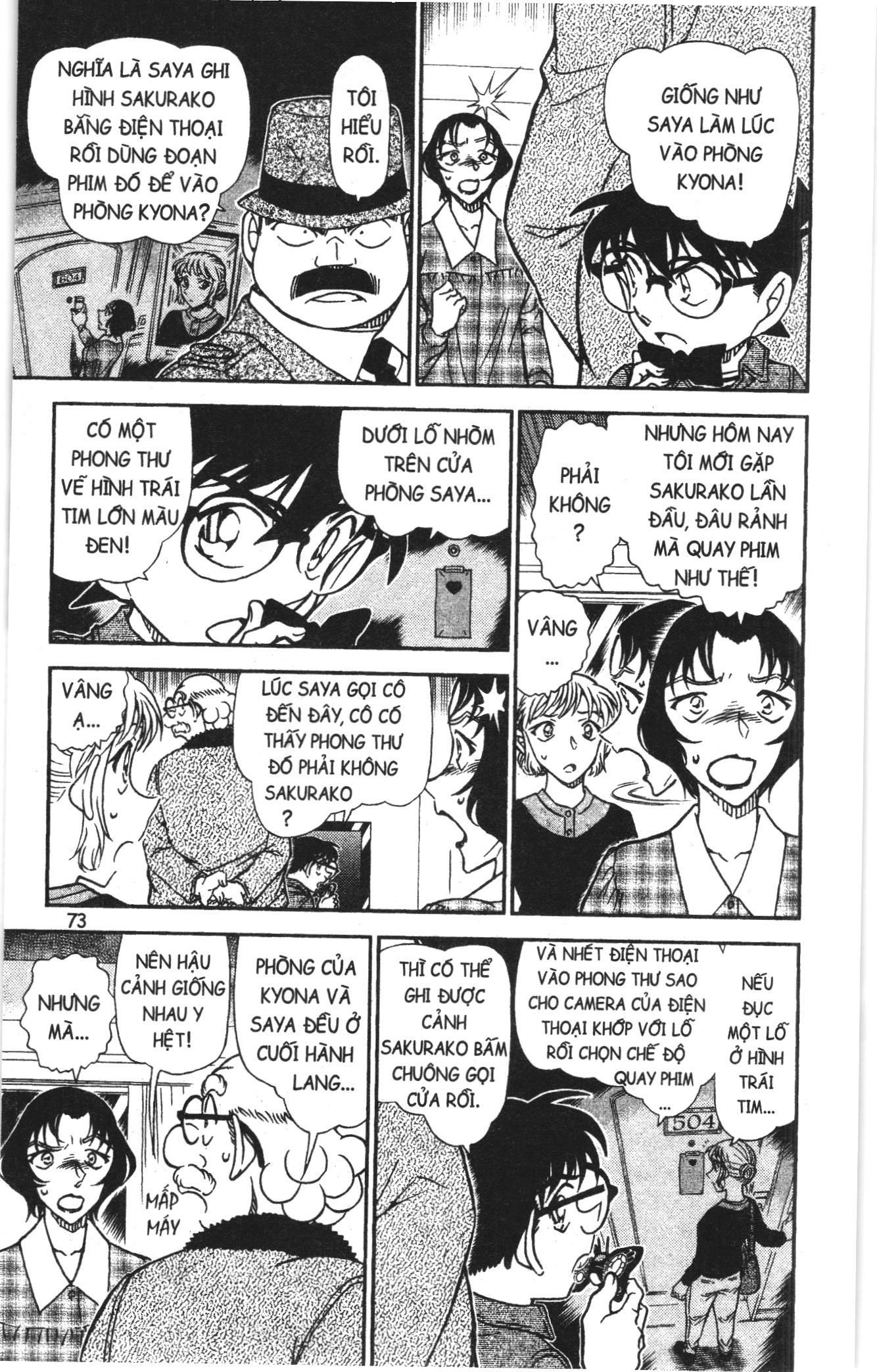 Thám tử lừng danh Conan Loạt truyện tranh: Chapter 959