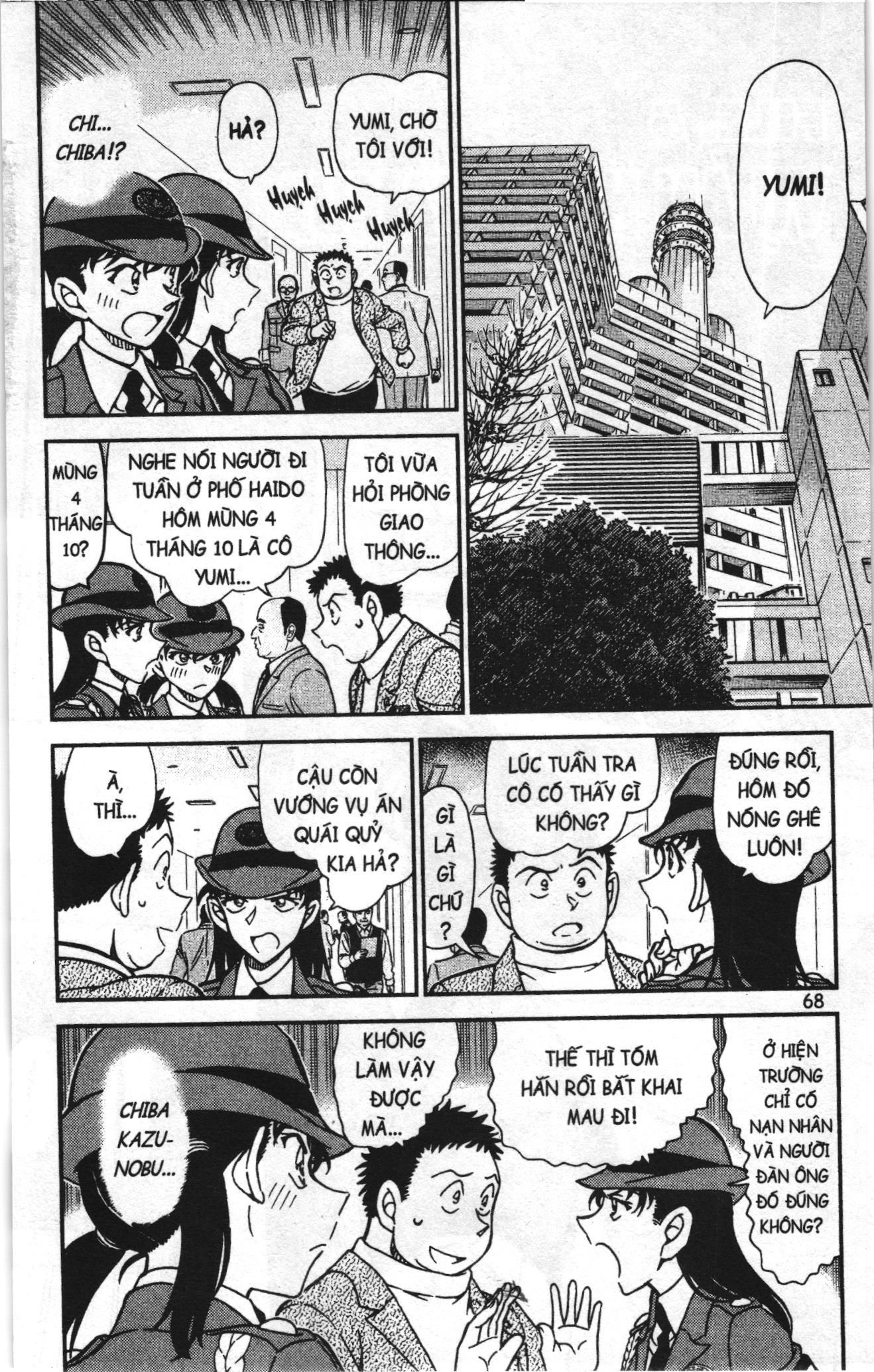 Thám tử lừng danh Conan Loạt truyện tranh: Chapter 981