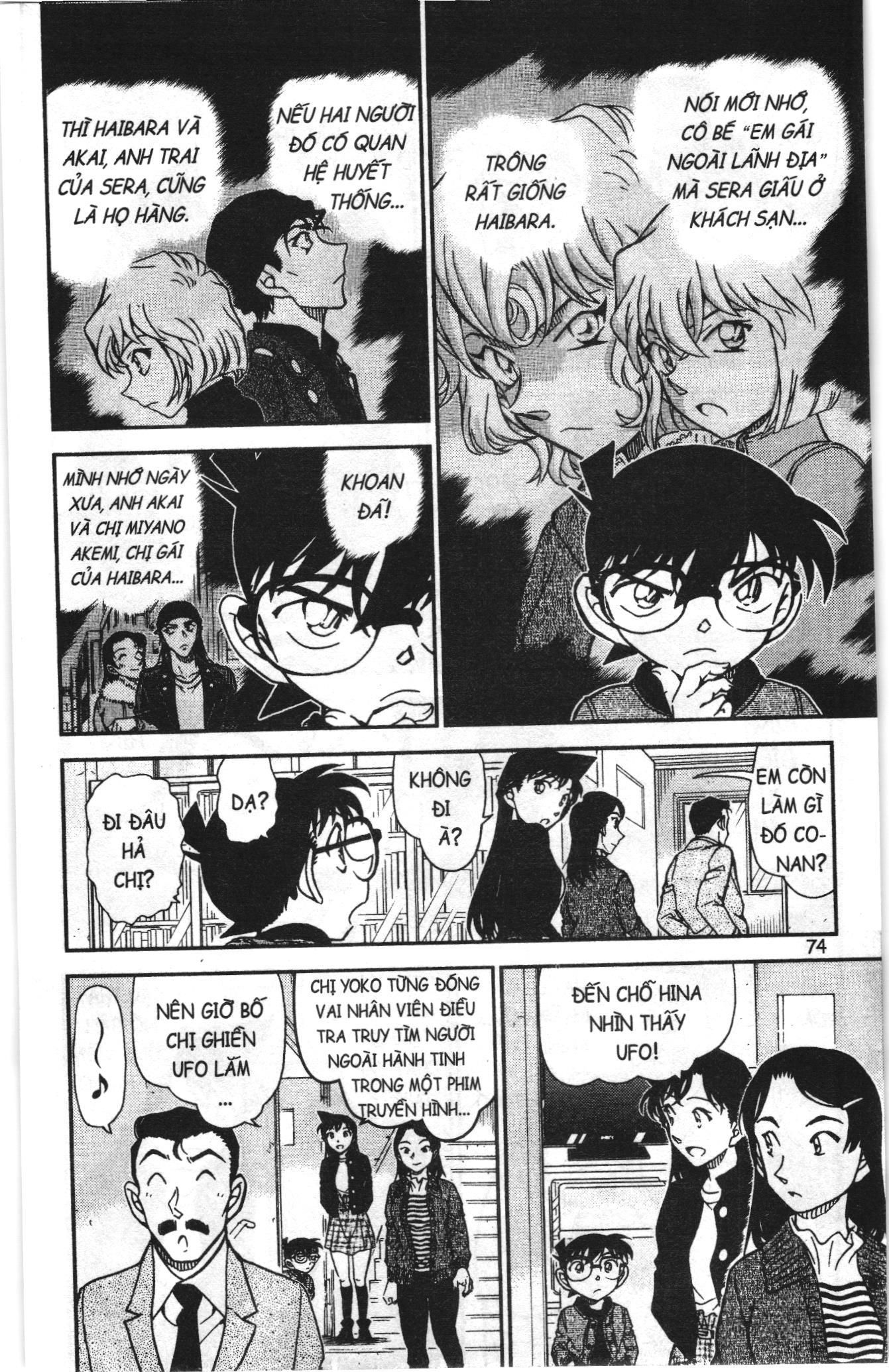 Thám tử lừng danh Conan Loạt truyện tranh: Chapter 981