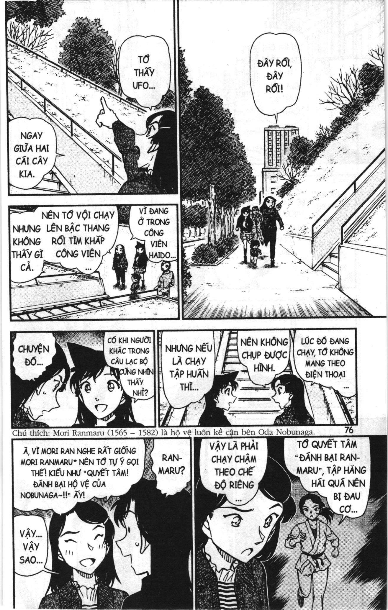 Thám tử lừng danh Conan Loạt truyện tranh: Chapter 981