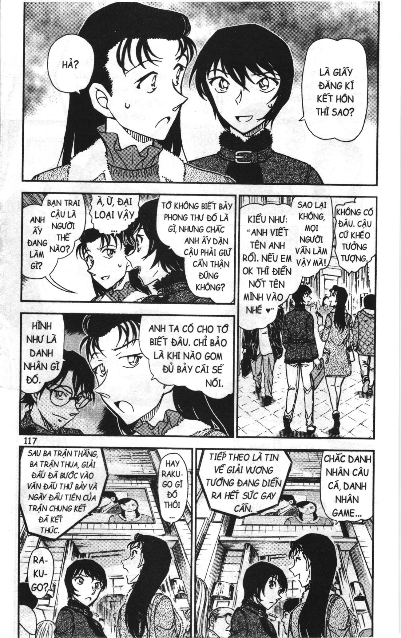 Thám tử lừng danh Conan Loạt truyện tranh: Chapter 984