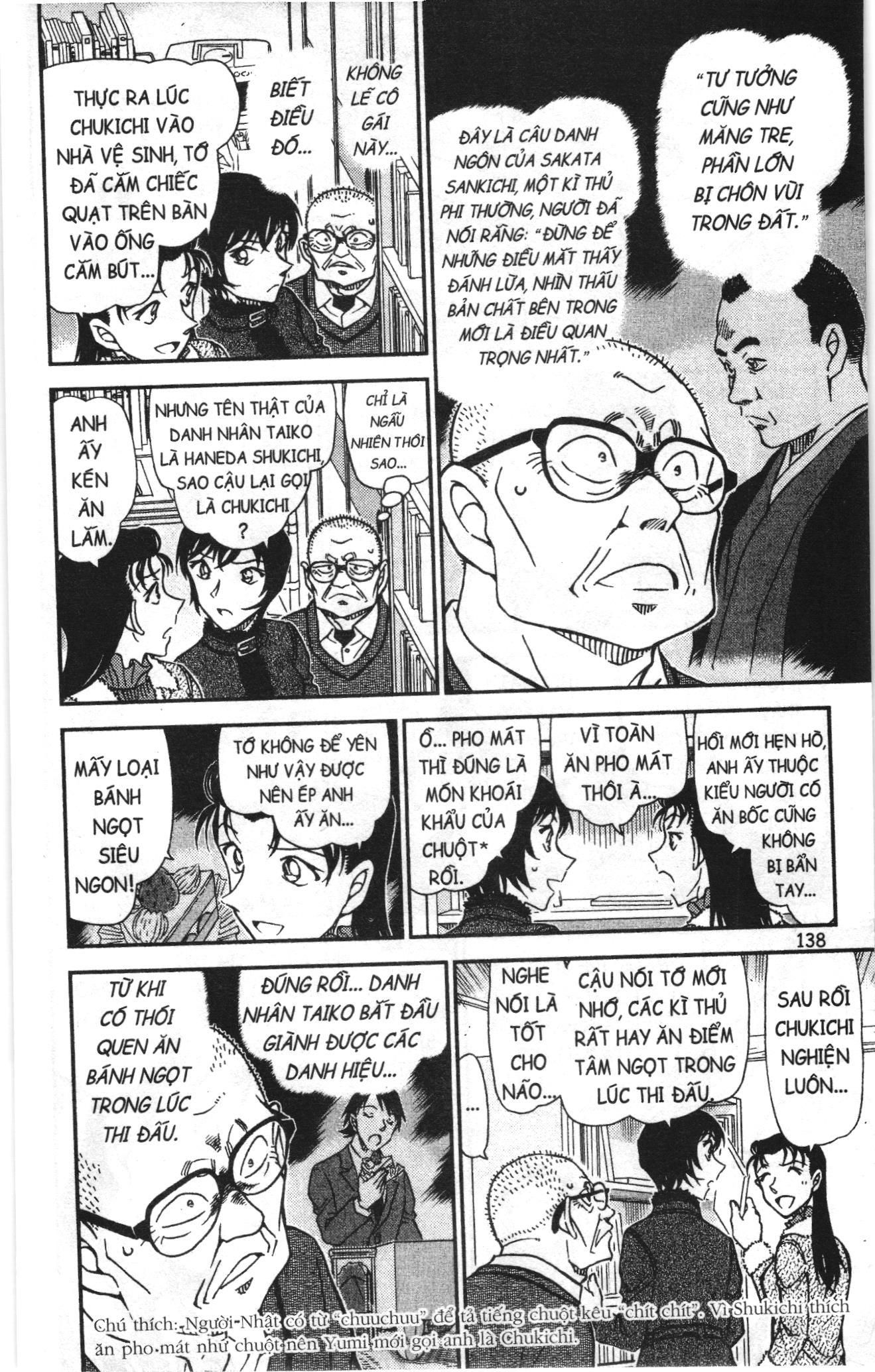 Thám tử lừng danh Conan Loạt truyện tranh: Chapter 985