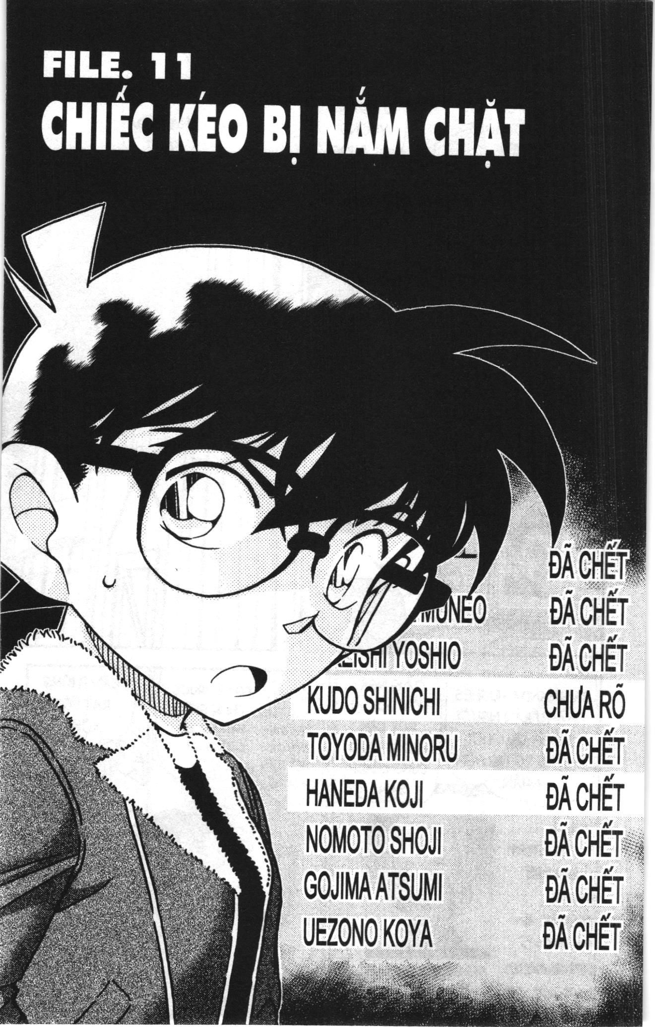 Thám tử lừng danh Conan Loạt truyện tranh: Chapter 987