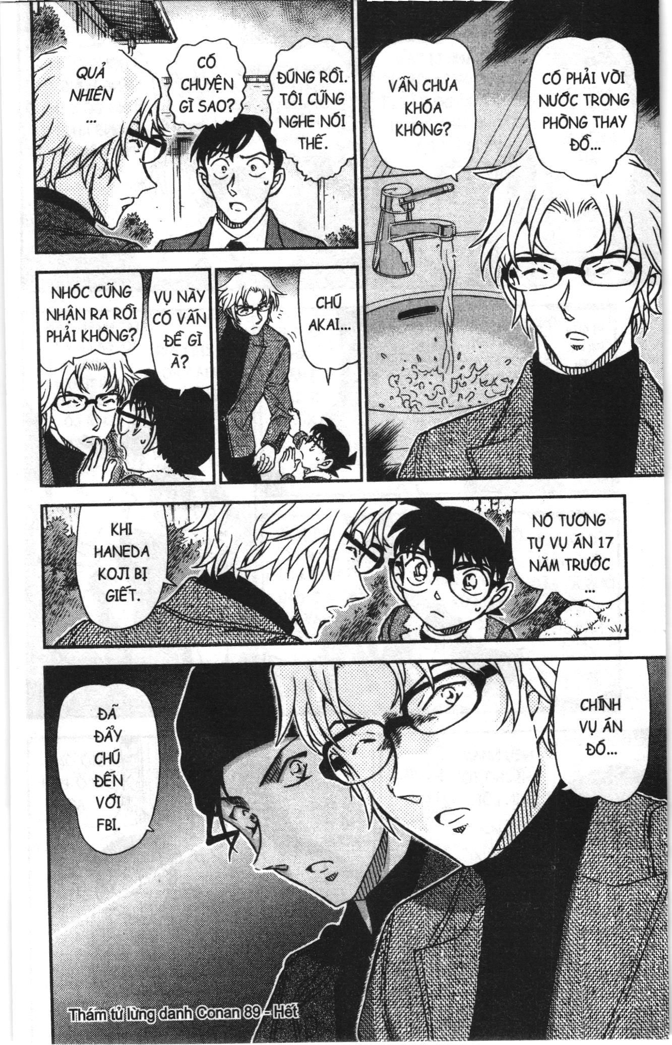 Thám tử lừng danh Conan Loạt truyện tranh: Chapter 987