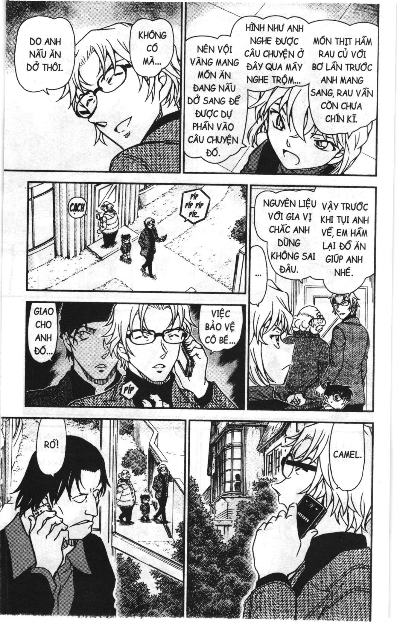 Thám tử lừng danh Conan Loạt truyện tranh: Chapter 987