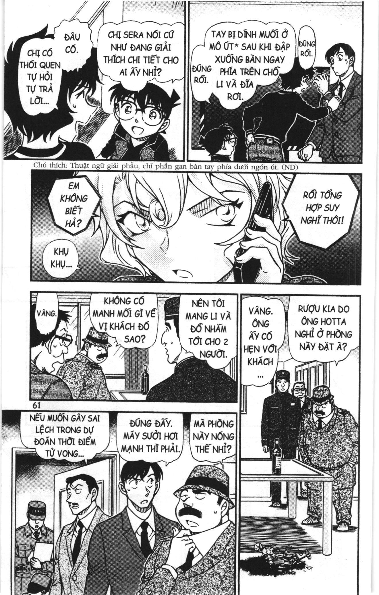 Thám tử lừng danh Conan Loạt truyện tranh: Chapter 991